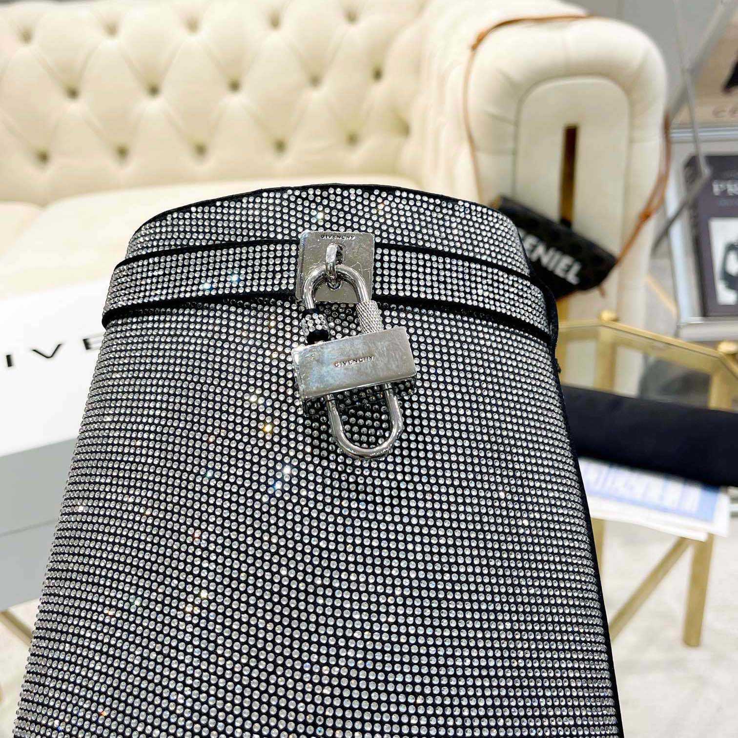 Givenchy Shark Lock Leather Knee-high Boots - DopestKickz