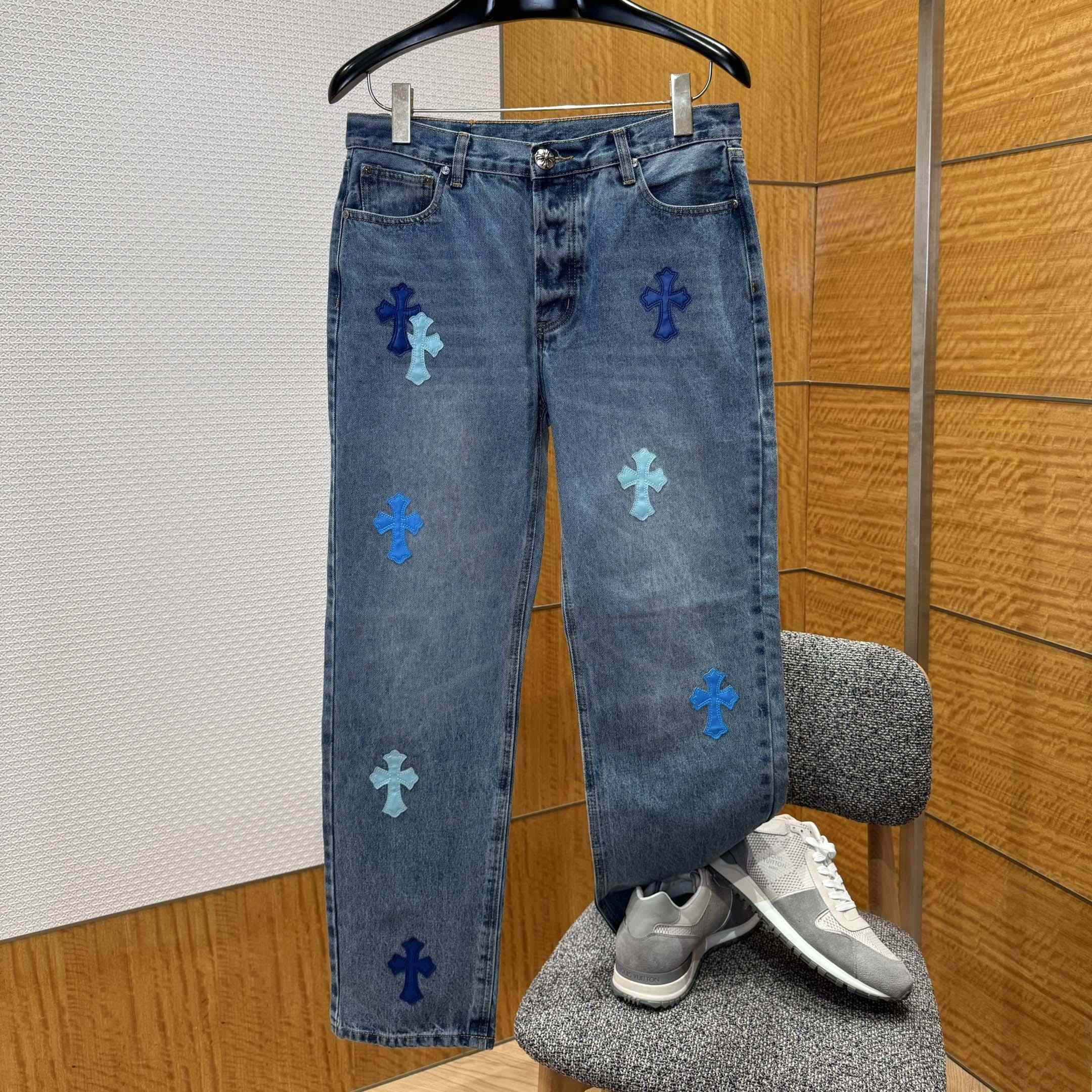 Chrome Hearts Jeans - DopestKickz