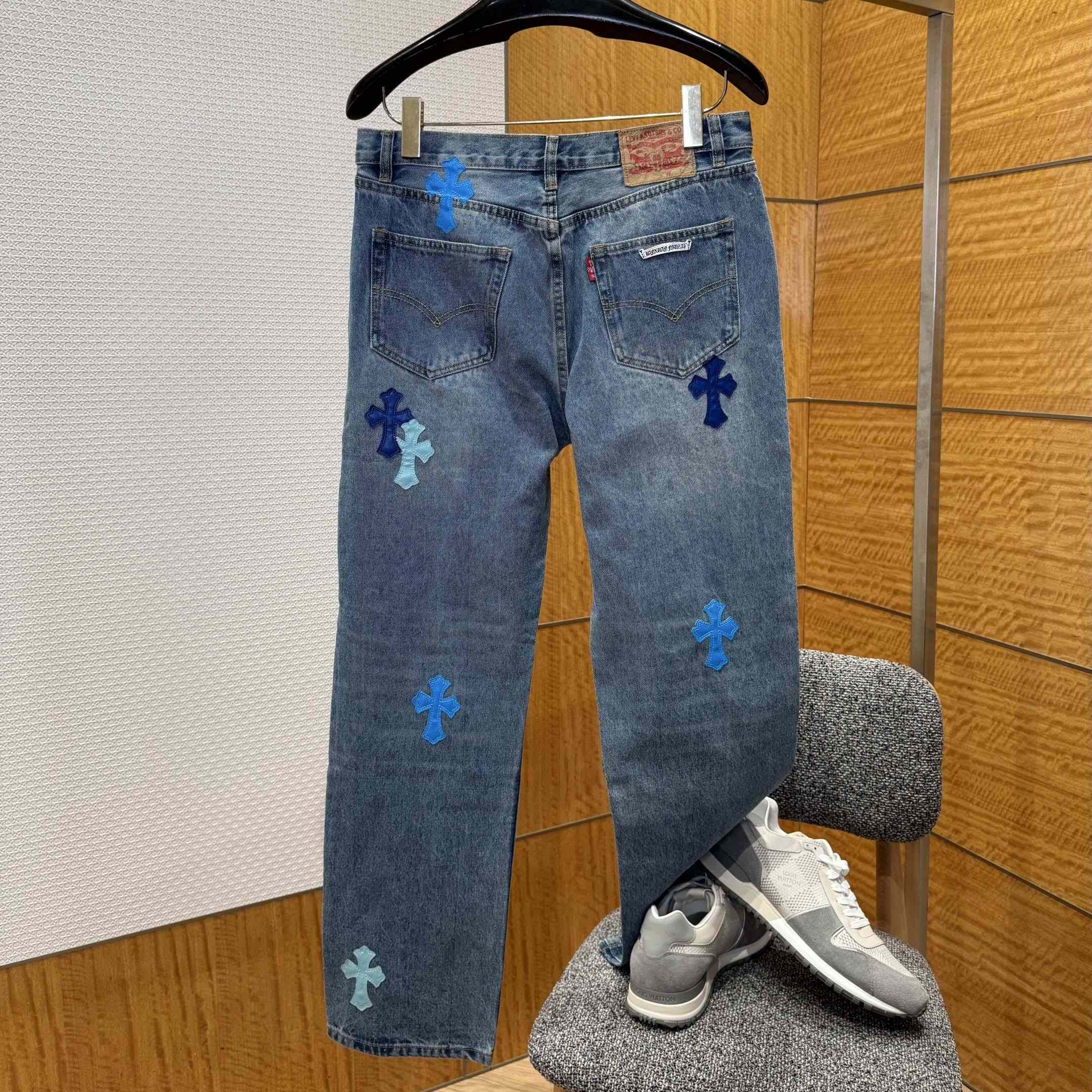 Chrome Hearts Jeans - DopestKickz