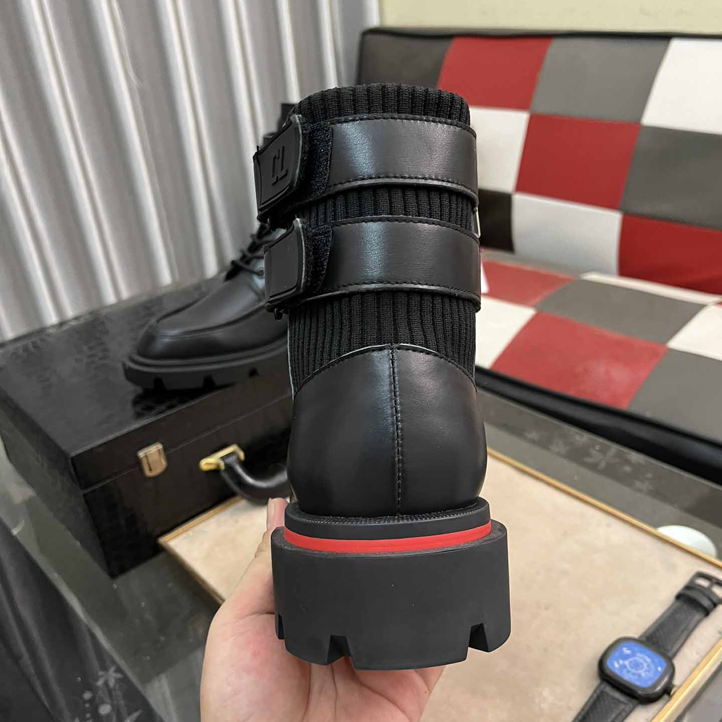 Christian Louboutin Our Flight Flat Derby Boot - DopestKickz