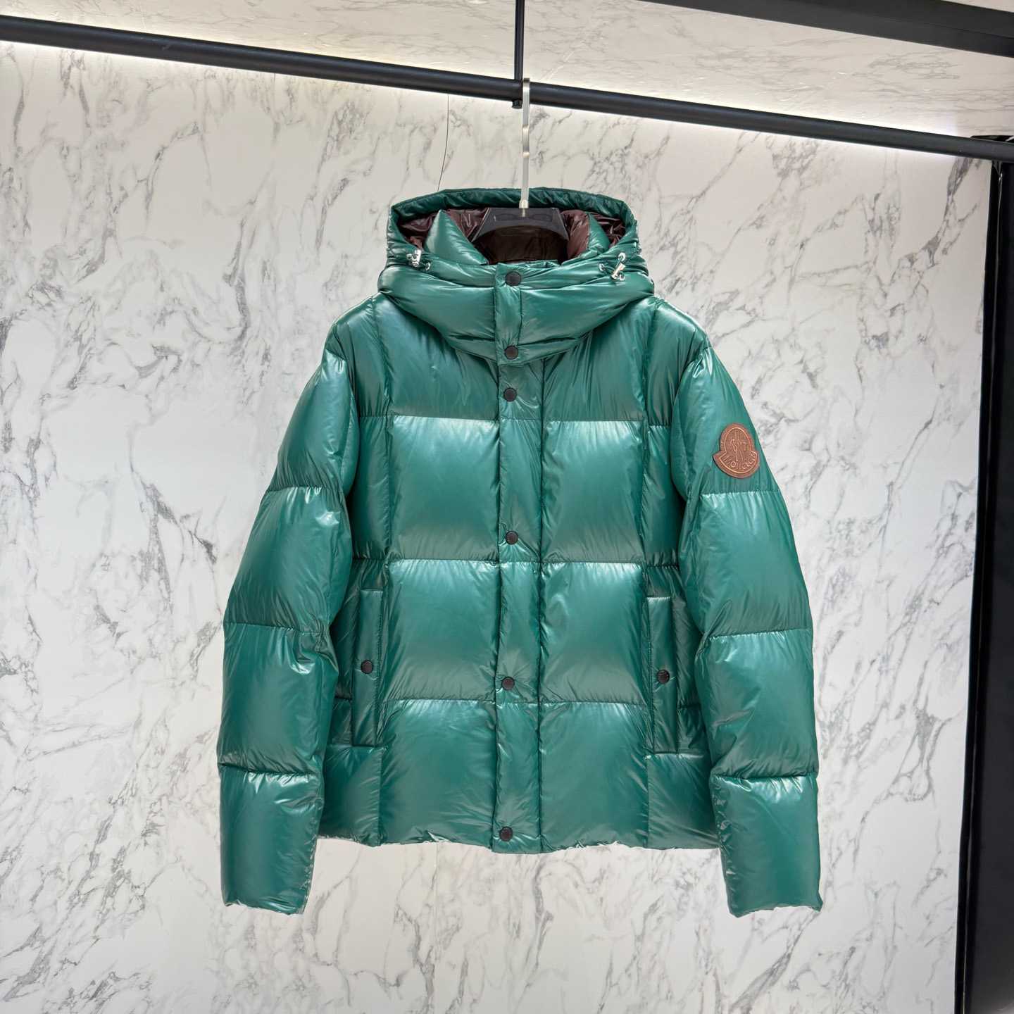 Moncler Parana Hooded Short Down Jacket   - DopestKickz