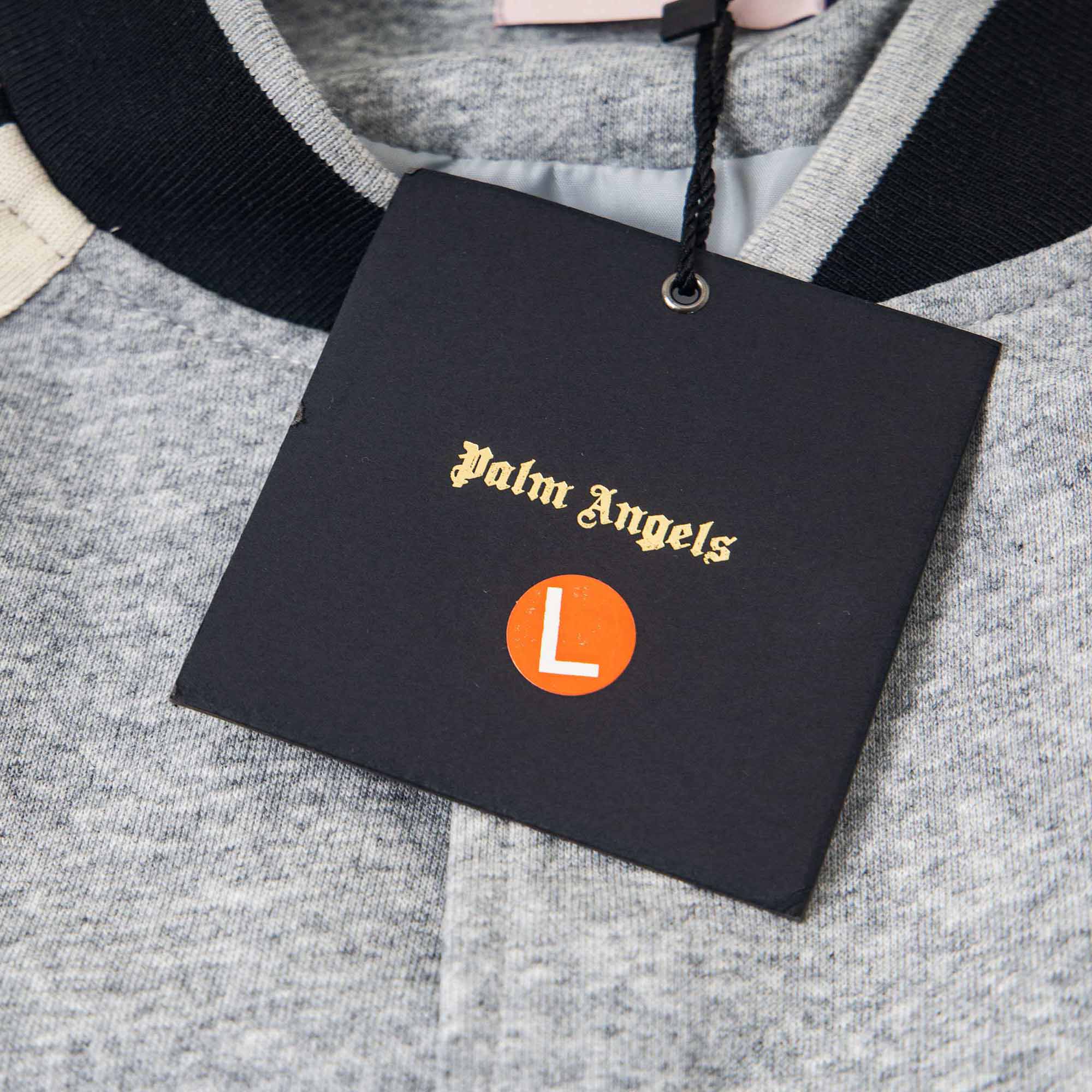 Palm Angels Curved Logo Track Varsity Jacket - DopestKickz