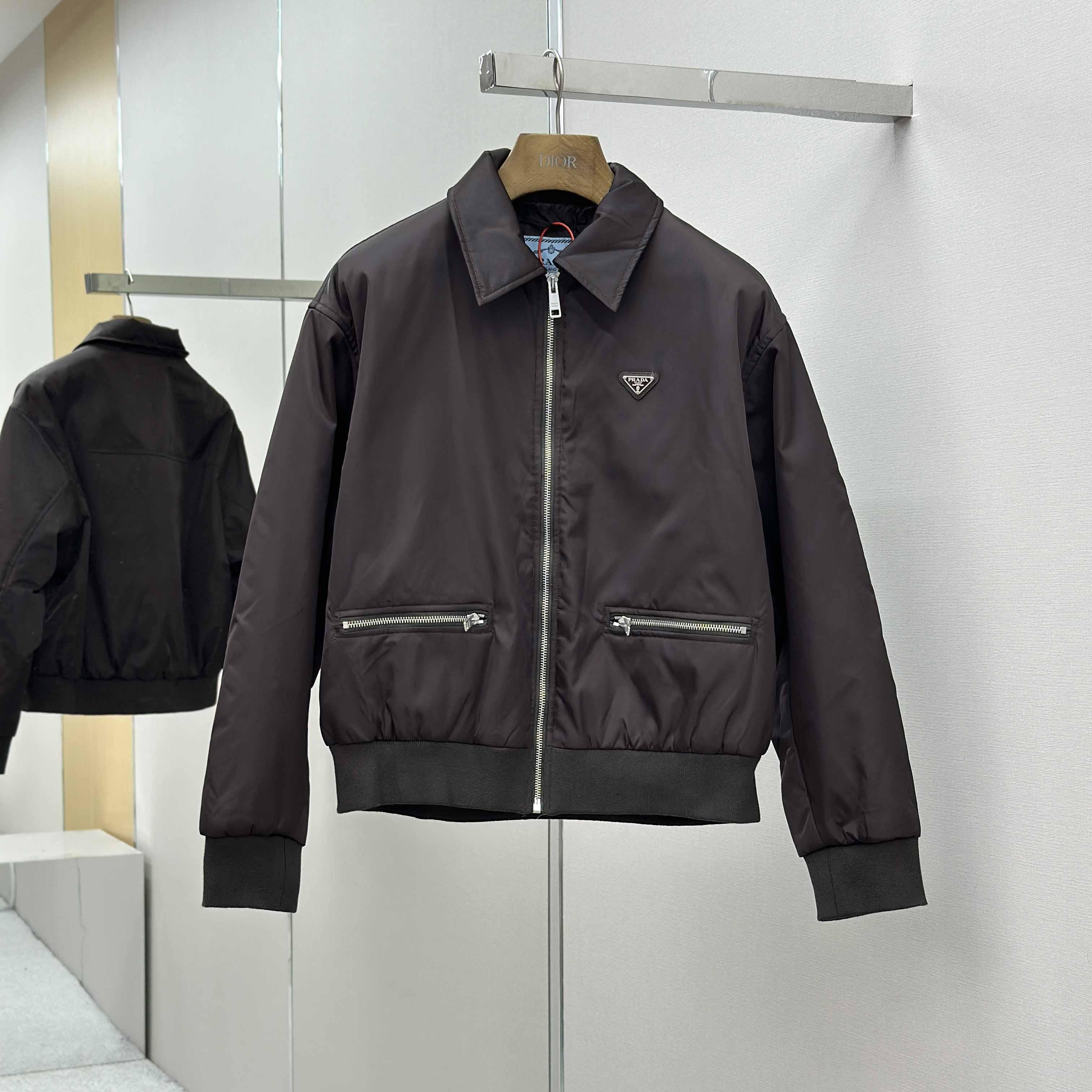 Prada Re-Nylon Blouson Jacket - DopestKickz