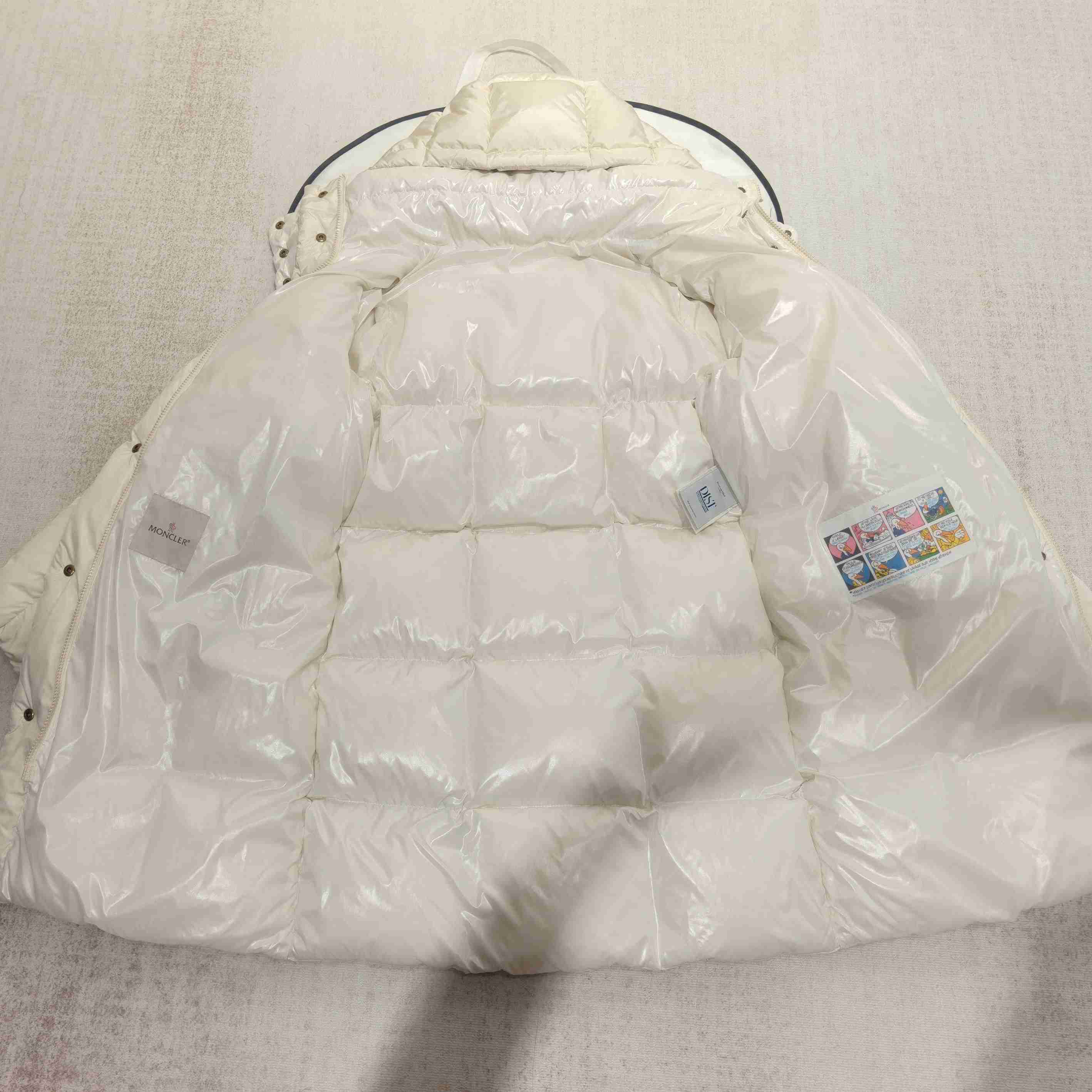 Moncler Litte Square-Quilted Hooded Long Down Jacket - DopestKickz
