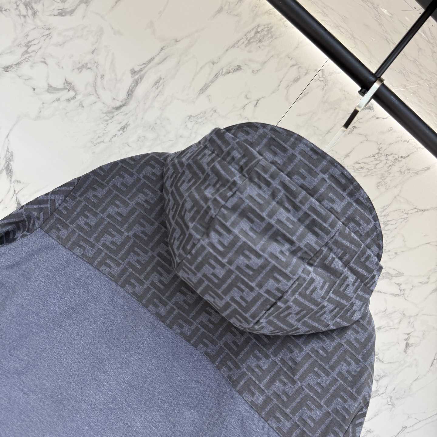 Fendi 'FF Denim Tech' Padded Jacket - DopestKickz