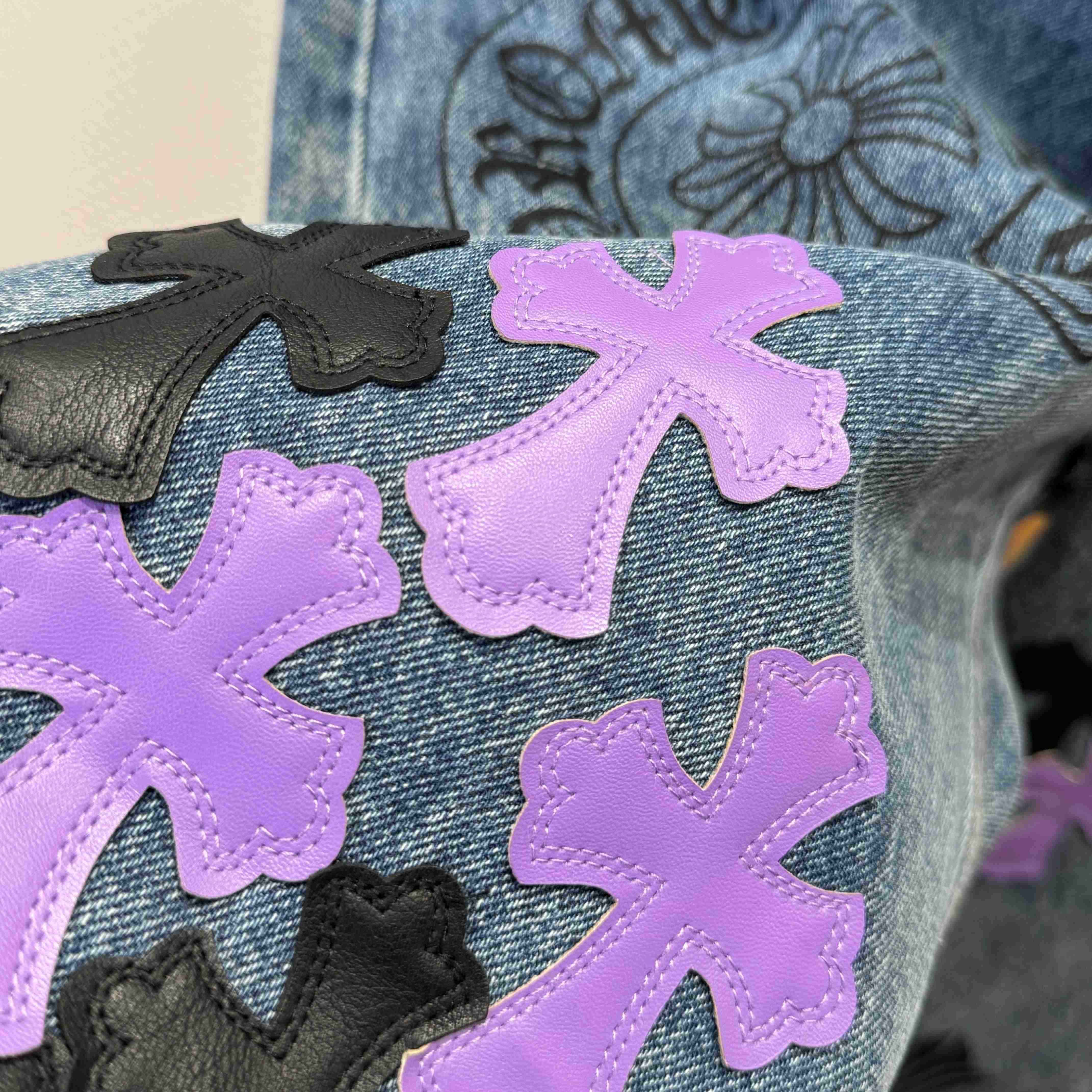 Chrome Hearts Jeans - DopestKickz