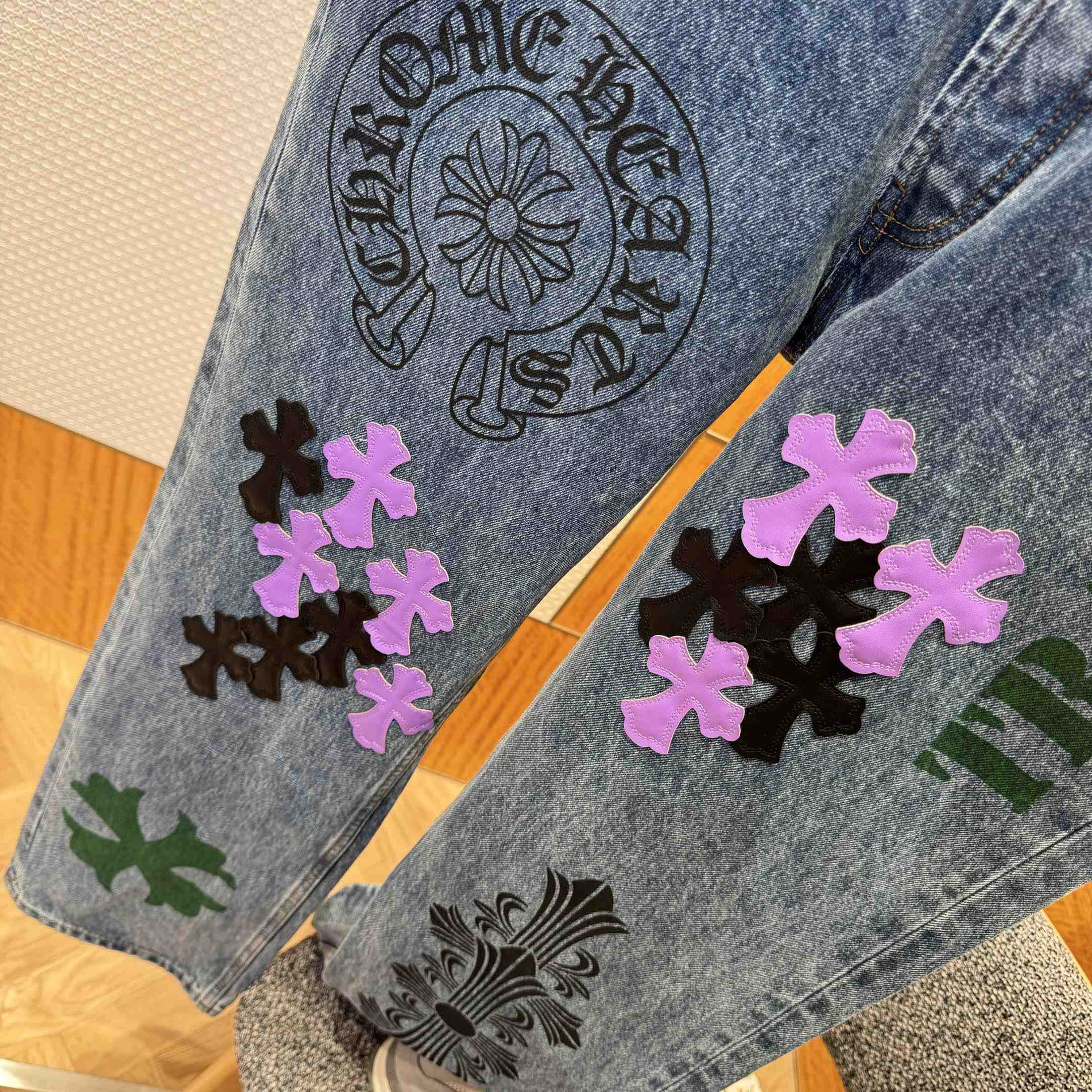 Chrome Hearts Jeans - DopestKickz