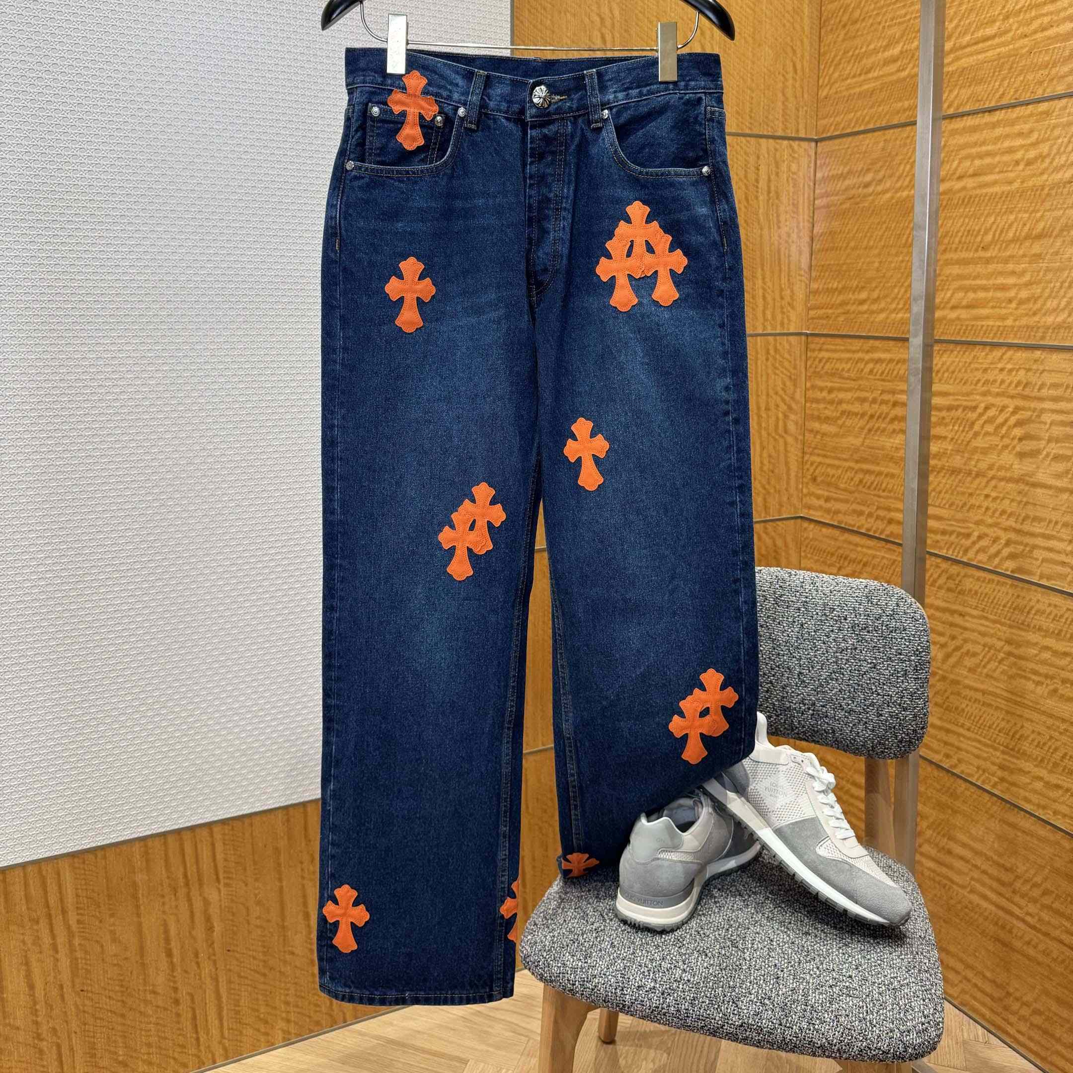 Chrome Hearts Jeans - DopestKickz