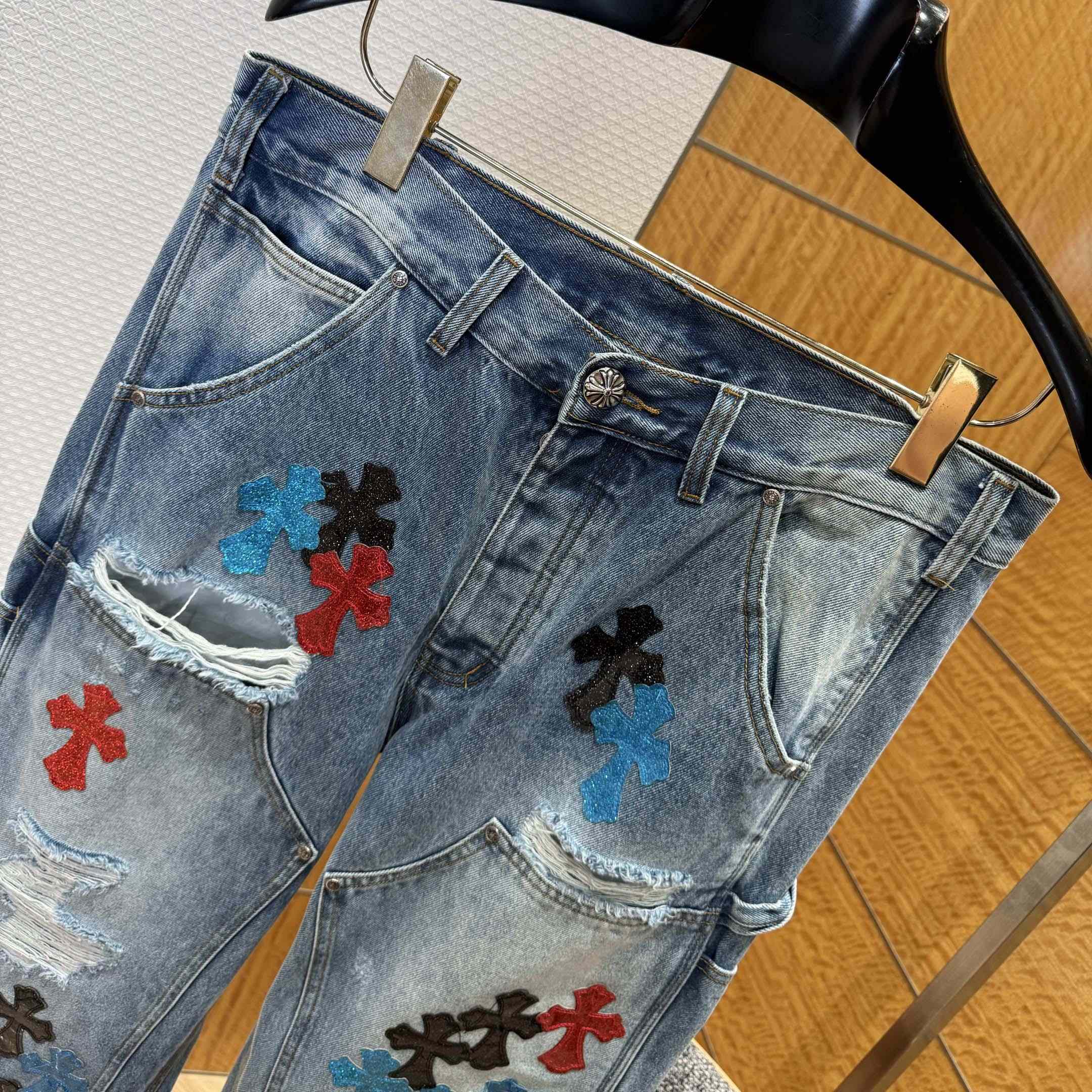 Chrome Hearts Jeans - DopestKickz