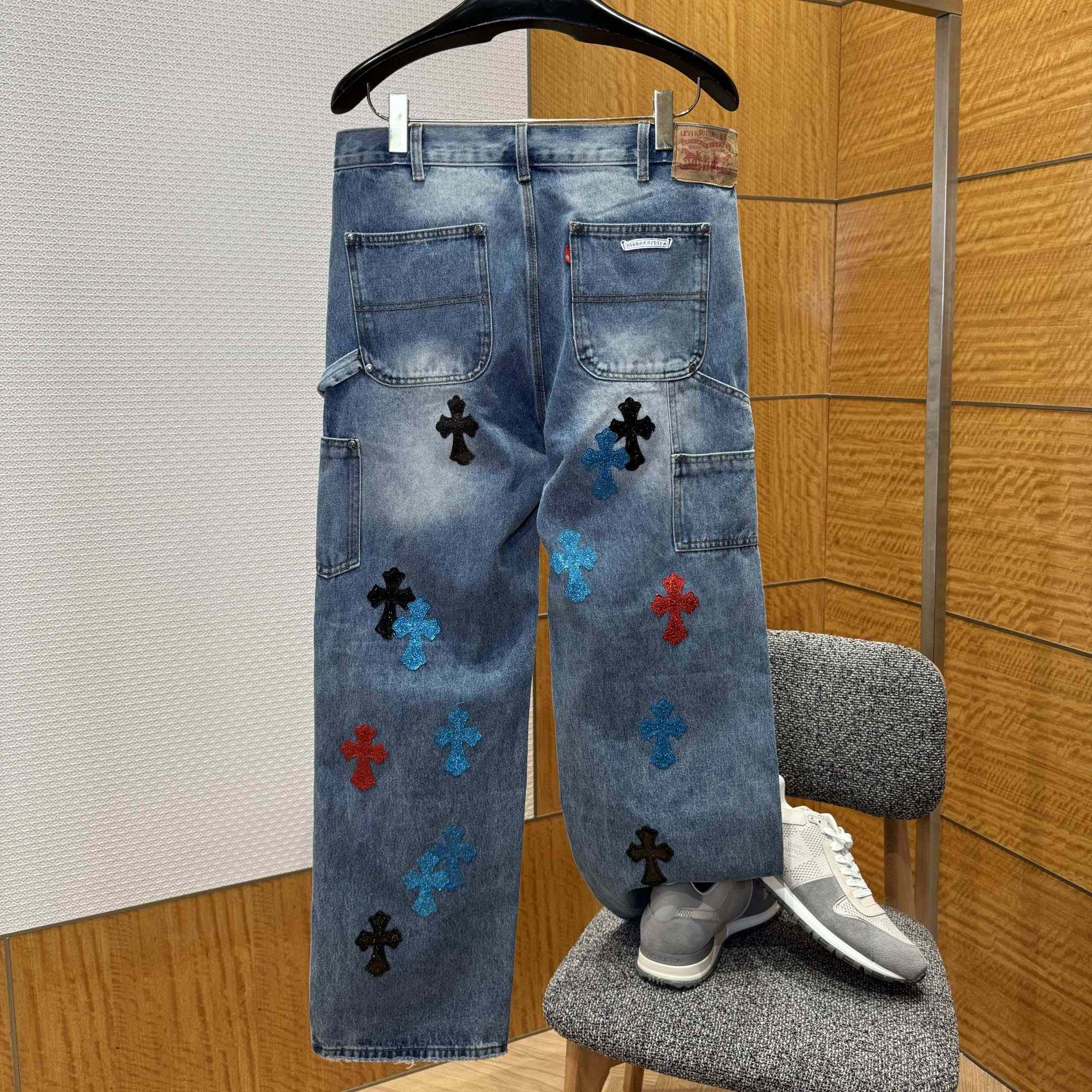 Chrome Hearts Jeans - DopestKickz