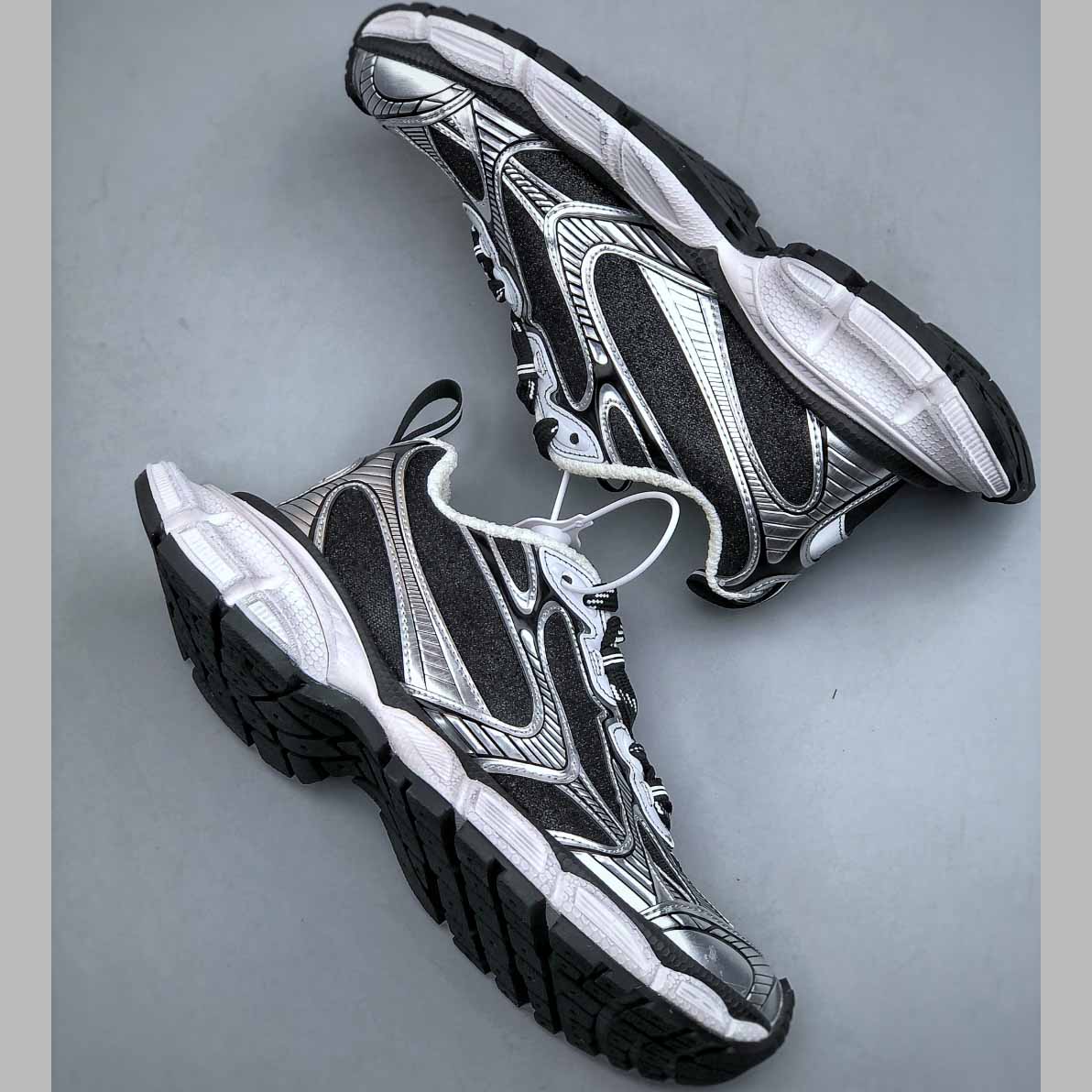 Balenciaga Phantom Sneaker “Triple White” 734731 W3XLX 1080 - DopestKickz