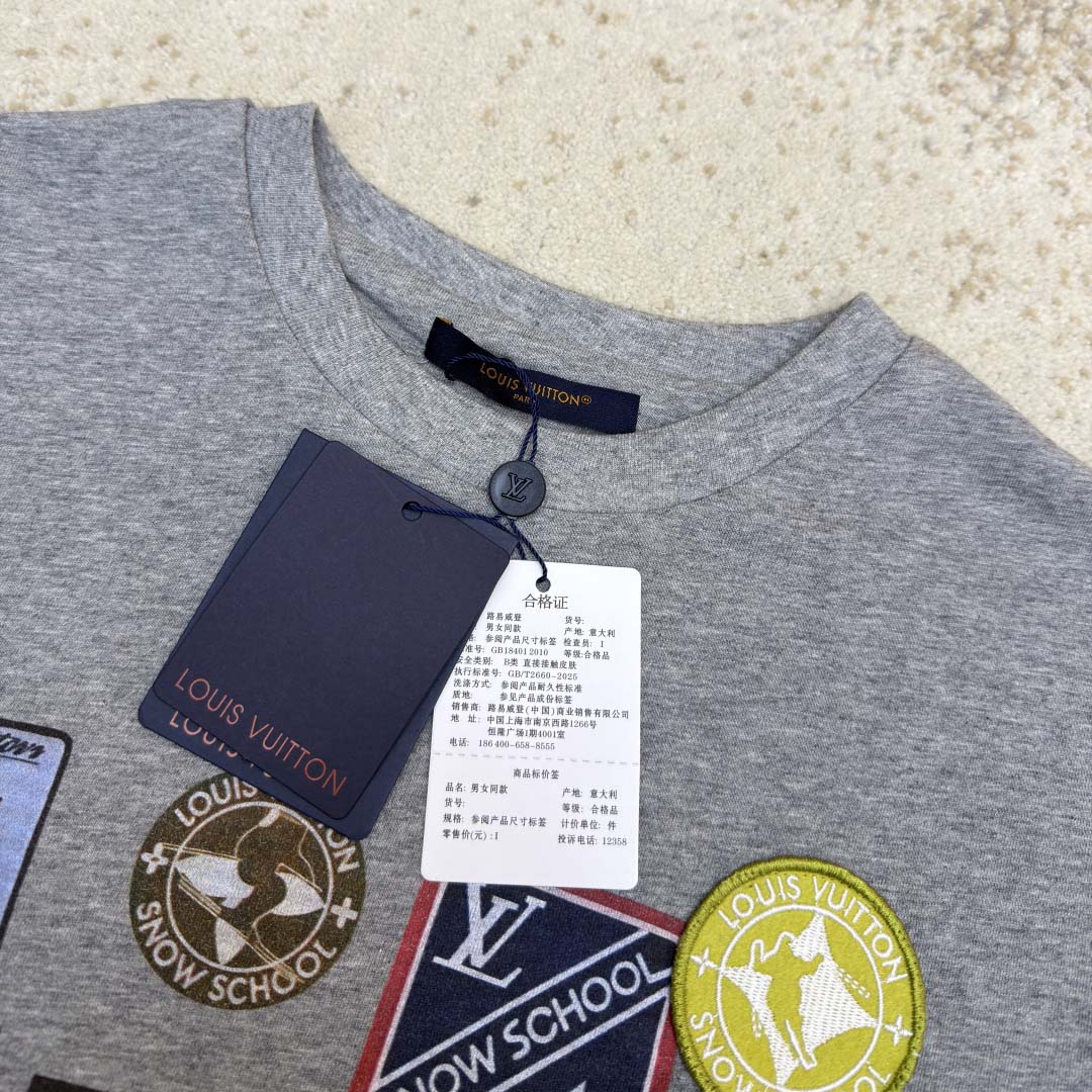Louis Vuitton Signature Patches T-Shirt   1AJCES - DopestKickz