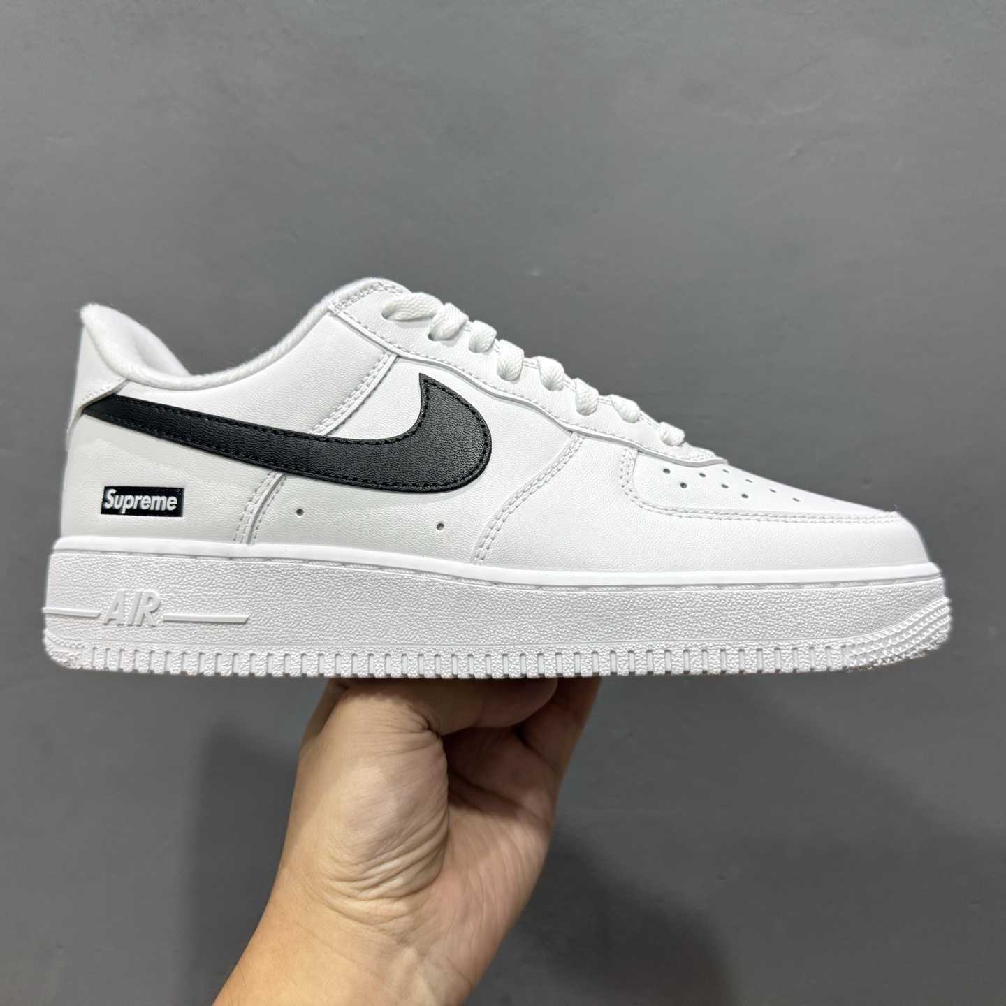 Supreme x Nike Air Force 1 Low “Box Logo - White Black” G Edition CU9225-102 - DopestKickz