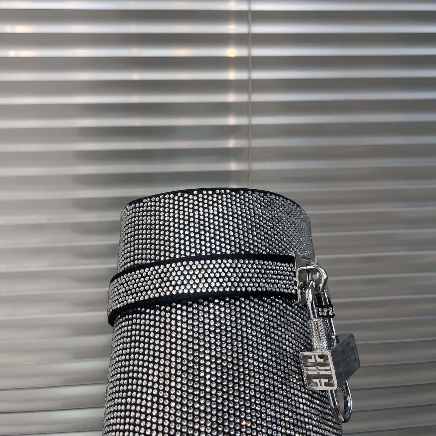 Givenchy Shark Lock Leather Knee-high Boots - DopestKickz