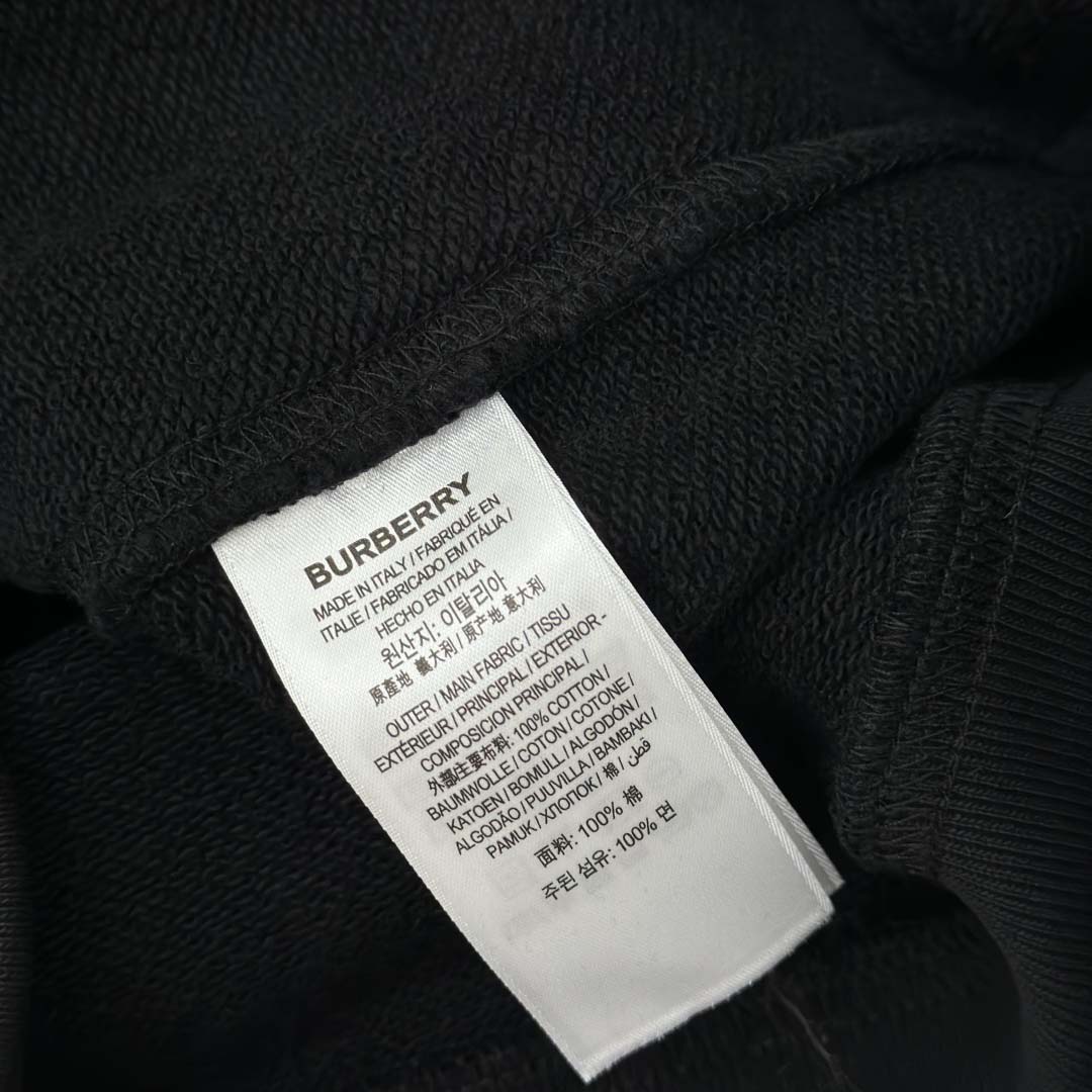 Burberry EKD Check Cotton Hoodie   - DopestKickz