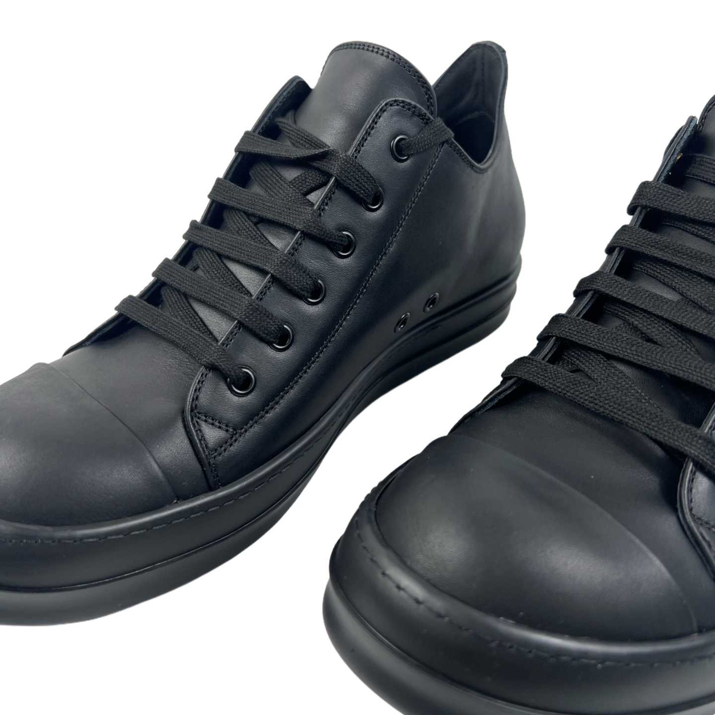 Rick Owens lace-up Leather Sneakers  - DopestKickz