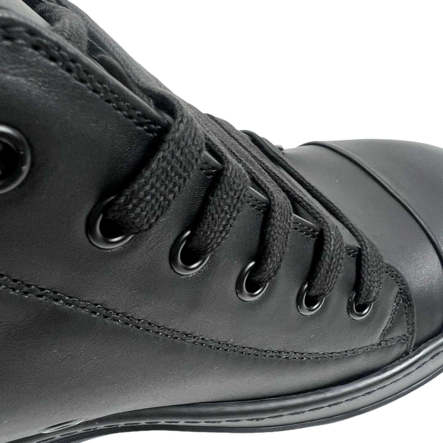 Rick Owens lace-up Leather Sneakers  - DopestKickz