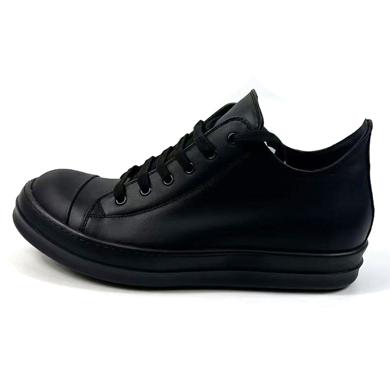 Rick Owens lace-up Leather Sneakers  - DopestKickz