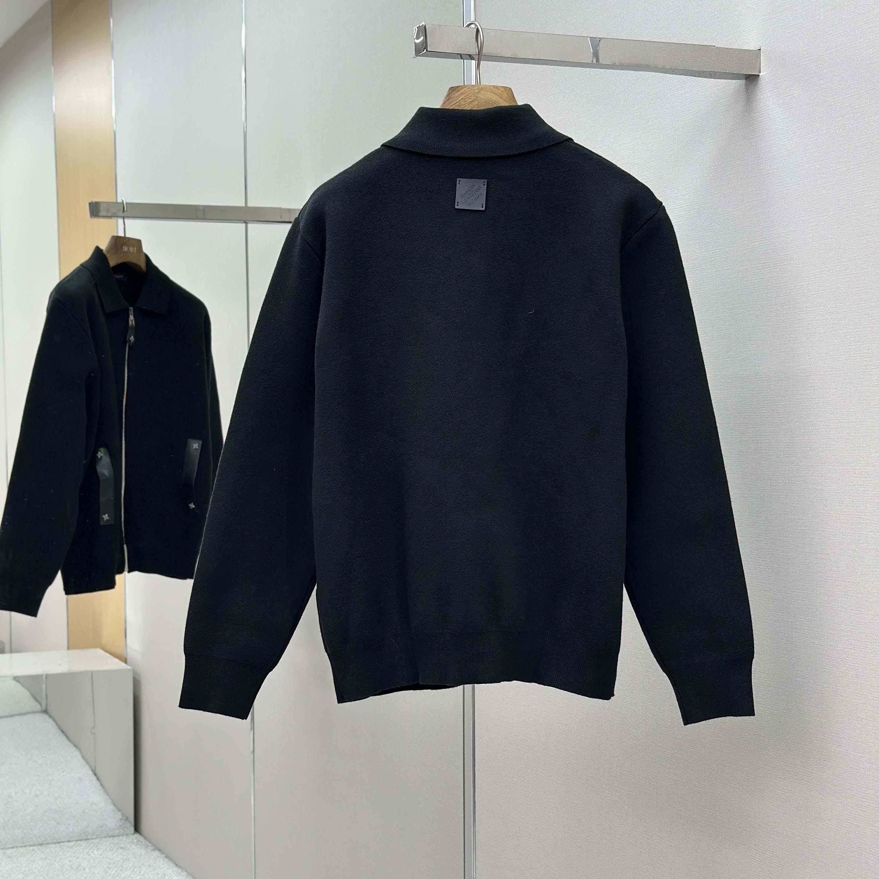 Louis Vuitton Knit Blouson With Leather Details   1AH347 - DopestKickz