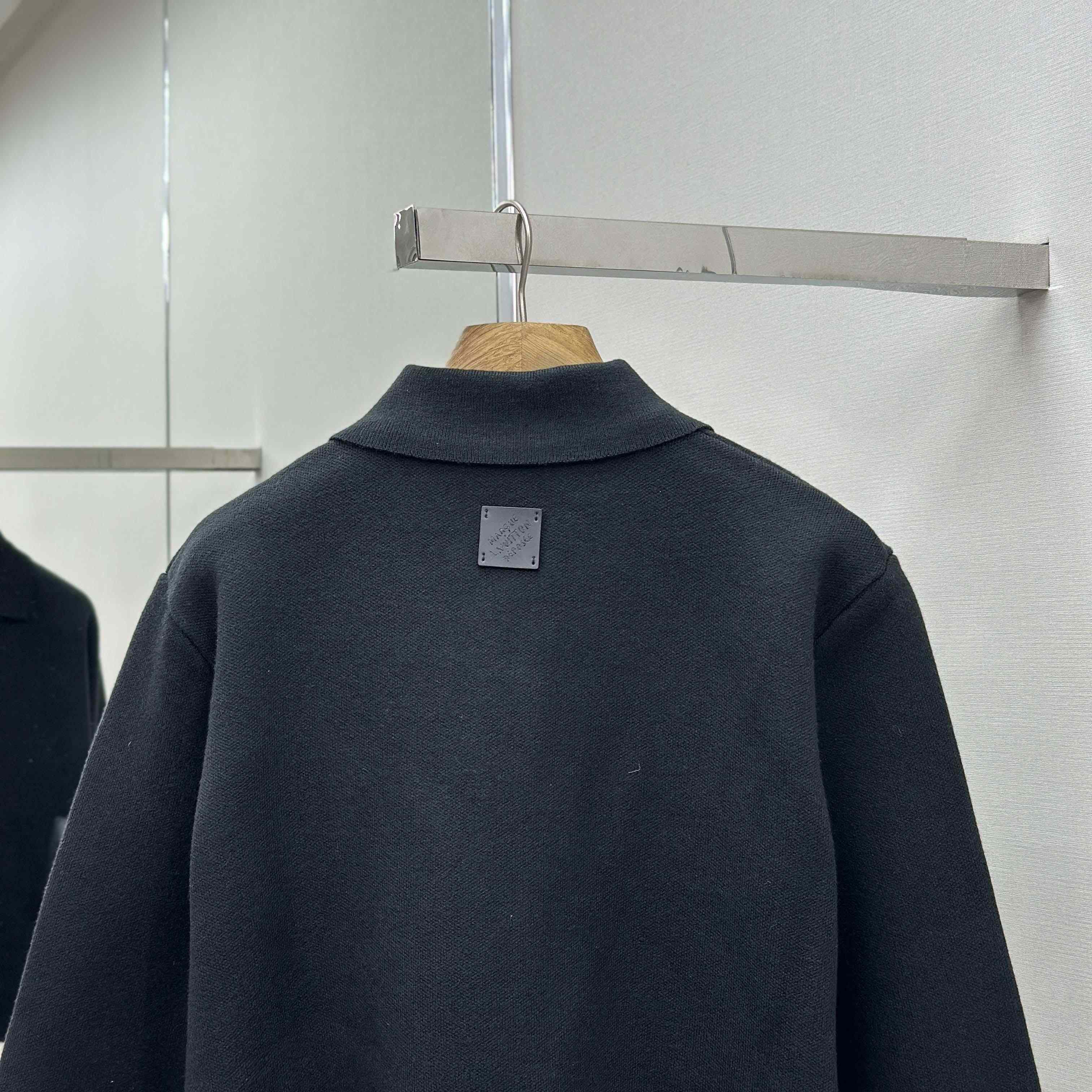 Louis Vuitton Knit Blouson With Leather Details   1AH347 - DopestKickz