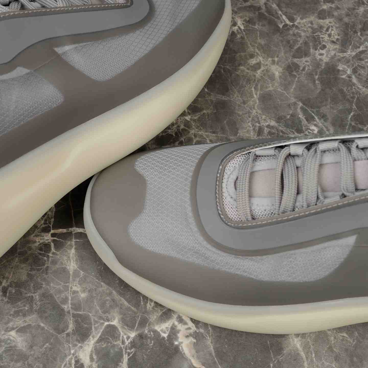 Prada America's Cup Re-Nylon And Bike Fabric Sneakers - DopestKickz