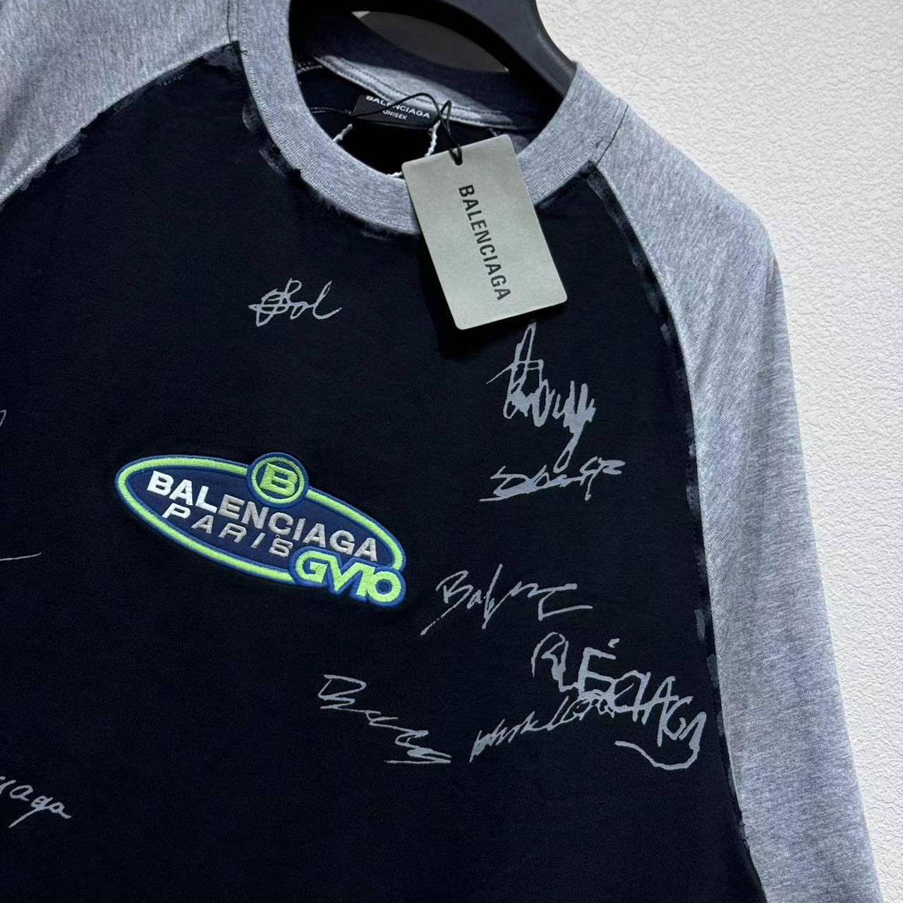 Balenciaga Banana Raglan Oversized T-Shirt In Faded Black Dry Jersey - DopestKickz