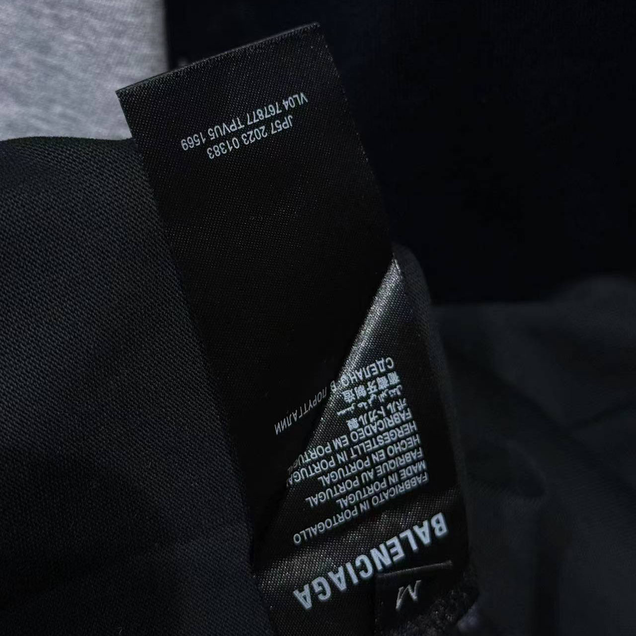 Balenciaga Banana Raglan Oversized T-Shirt In Faded Black Dry Jersey - DopestKickz