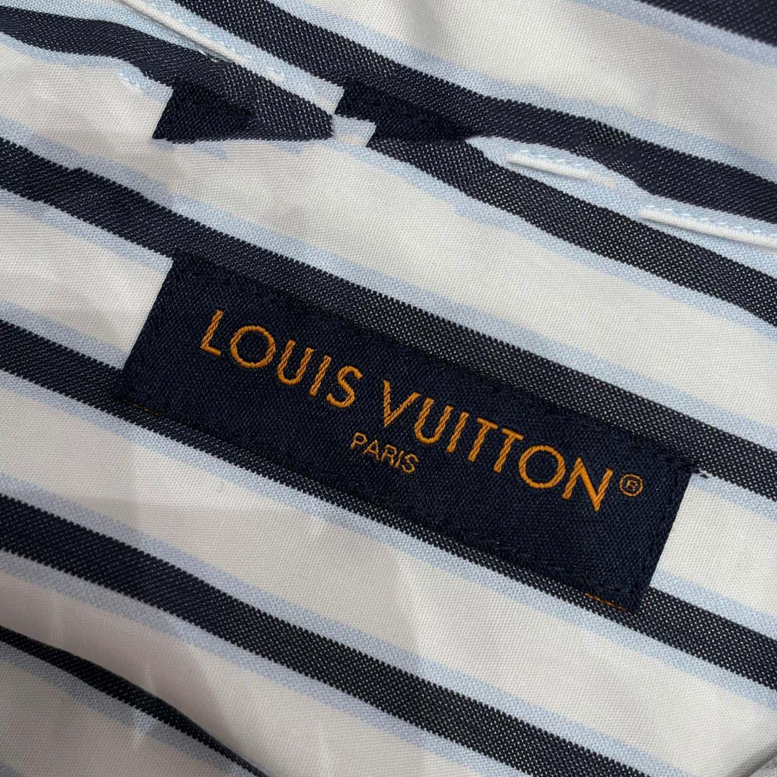 Louis Vuitton Long-Sleeved Zip-Up Shirt    1AIKA2 - DopestKickz