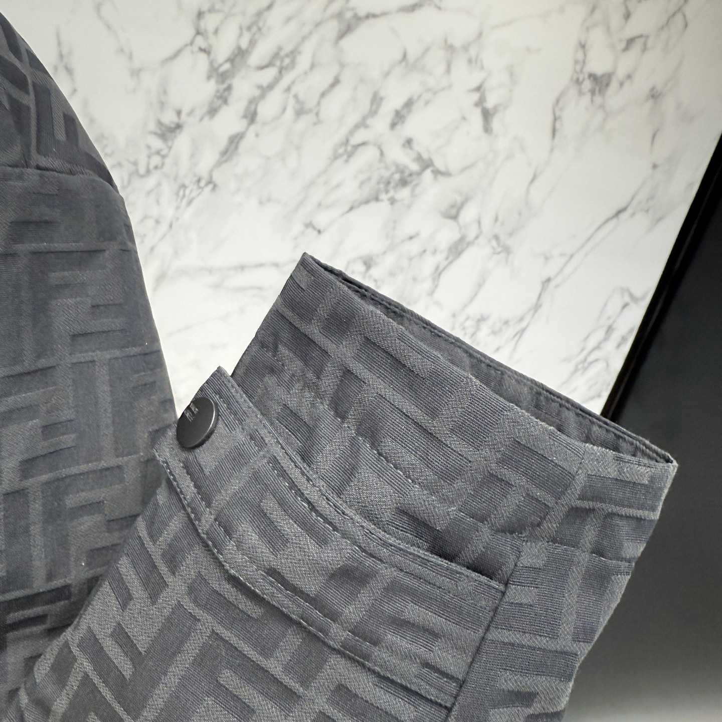 Fendi 'FF Denim Tech' Padded Jacket - DopestKickz