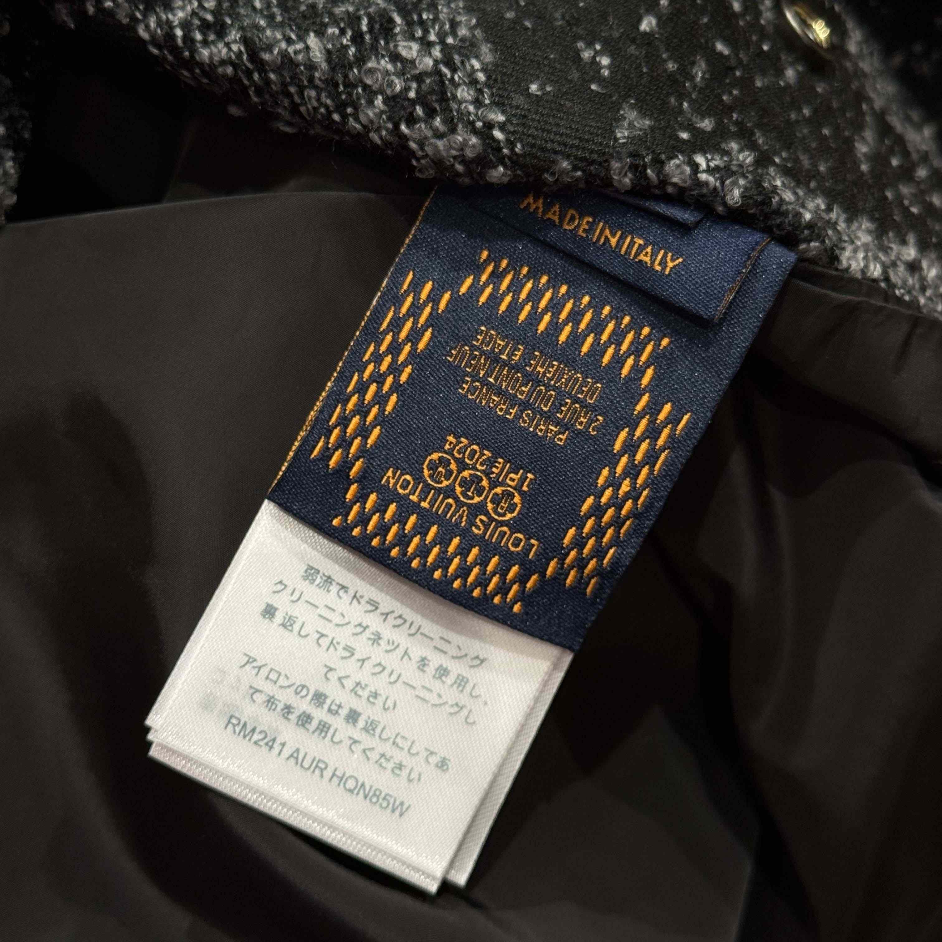 Louis Vuitton Mix Leather Varsity Blouson   1AHBV6 - DopestKickz