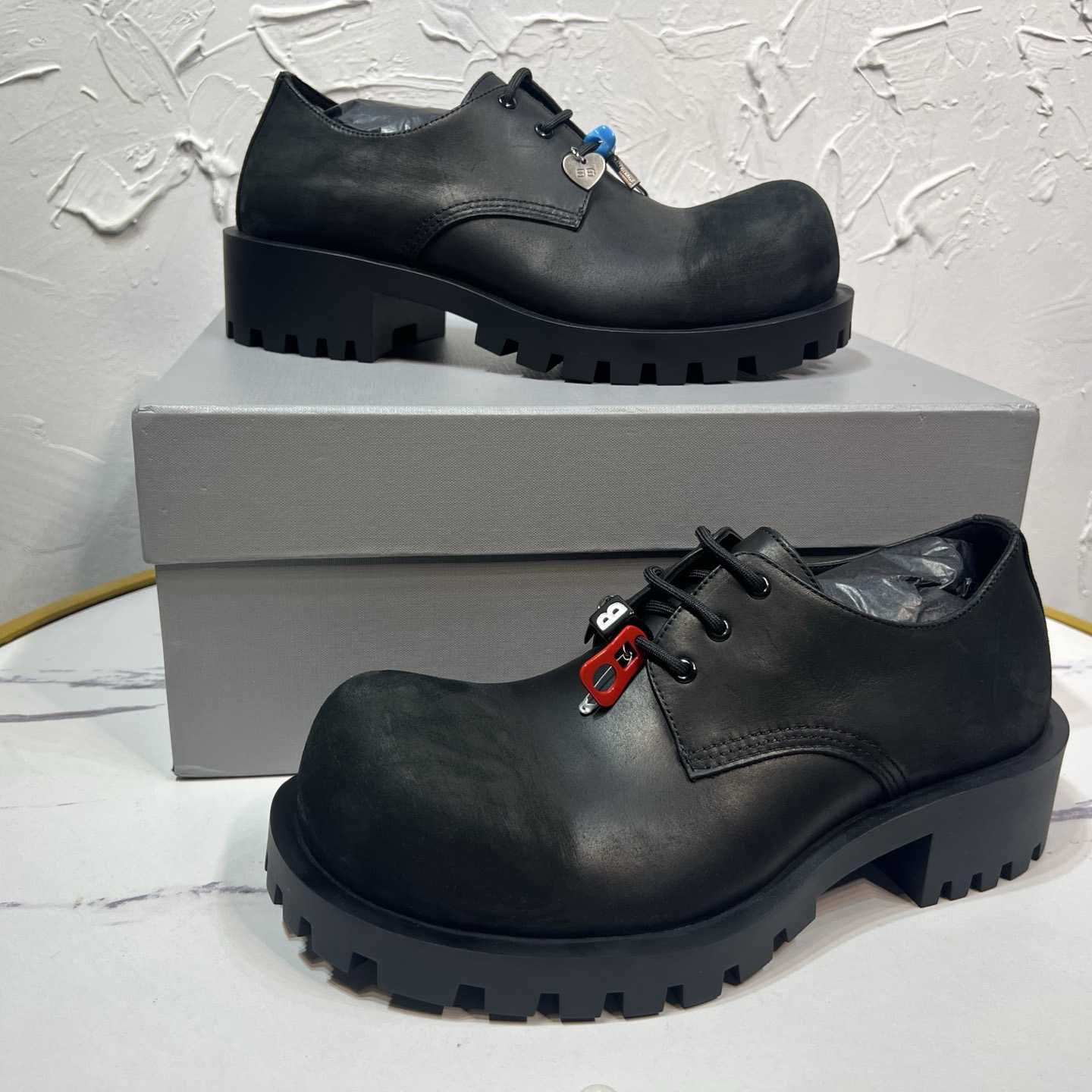 Balenciaga Hummer Derbie In Black - DopestKickz