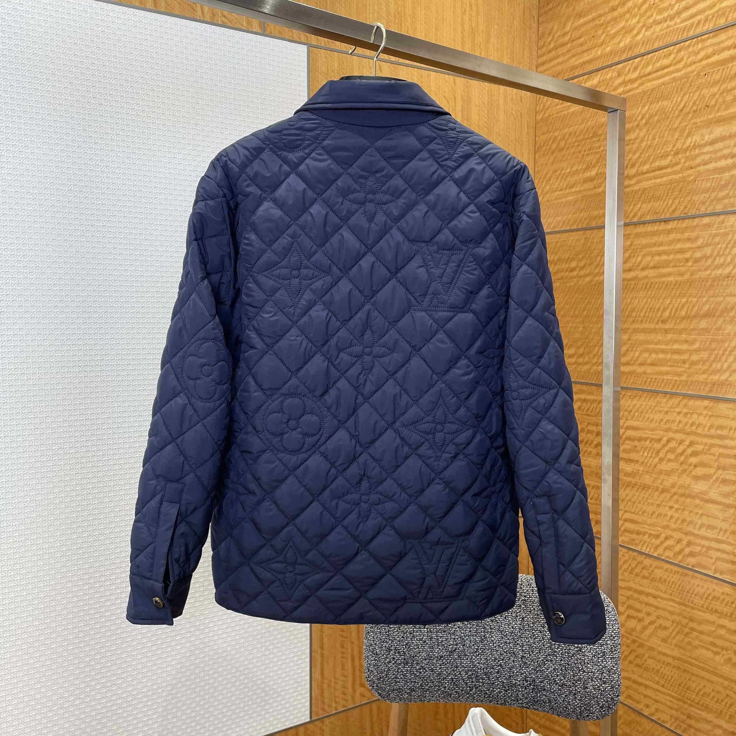 Louis Vuitton Quilted Monogram Overshirt   1AIJRH - DopestKickz