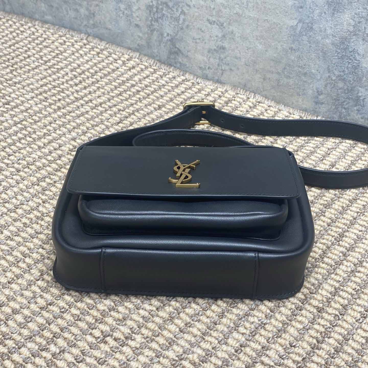 Saint Laurent Niki Satchel In Leather - DopestKickz
