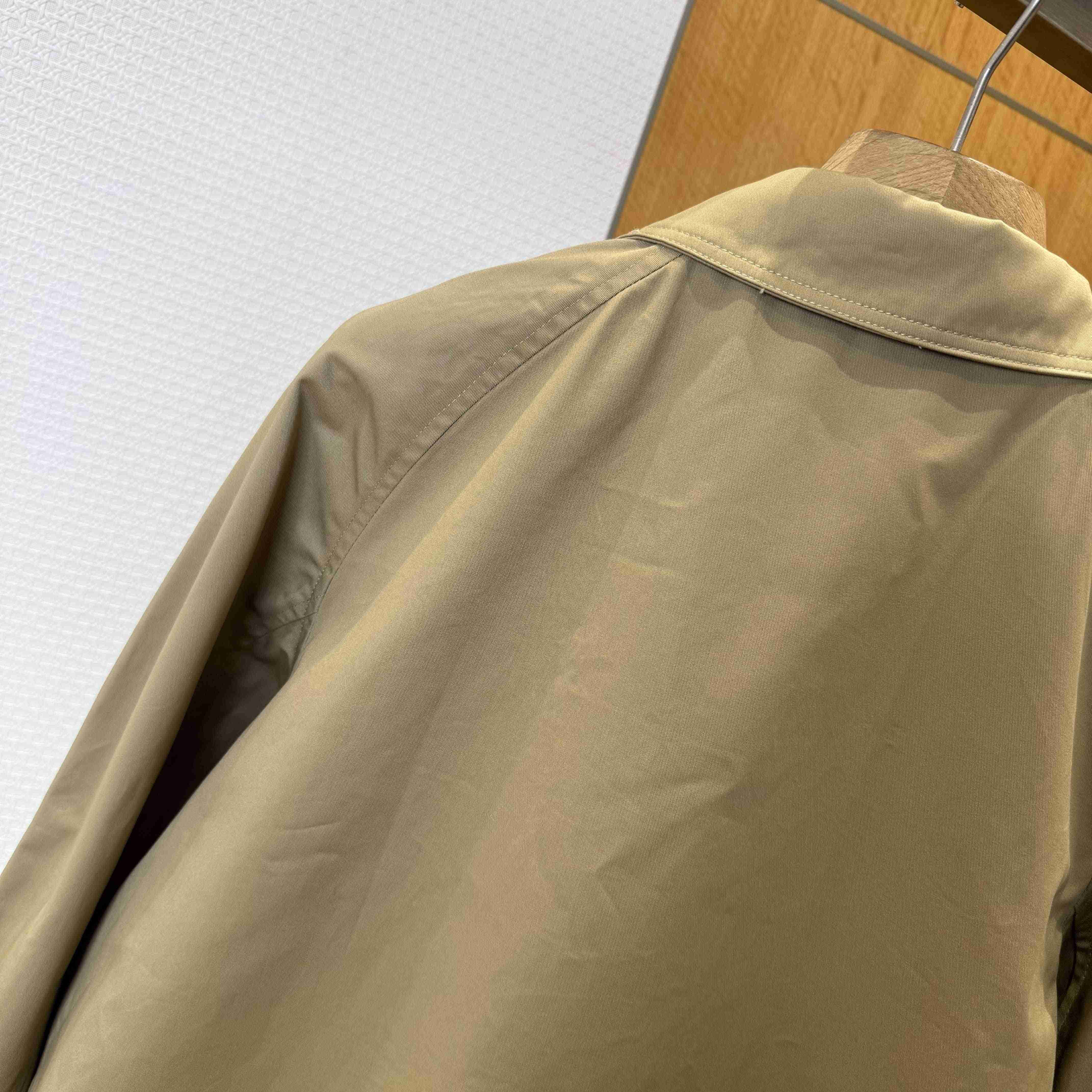 Fendi Beige Gabardine Blouson - DopestKickz