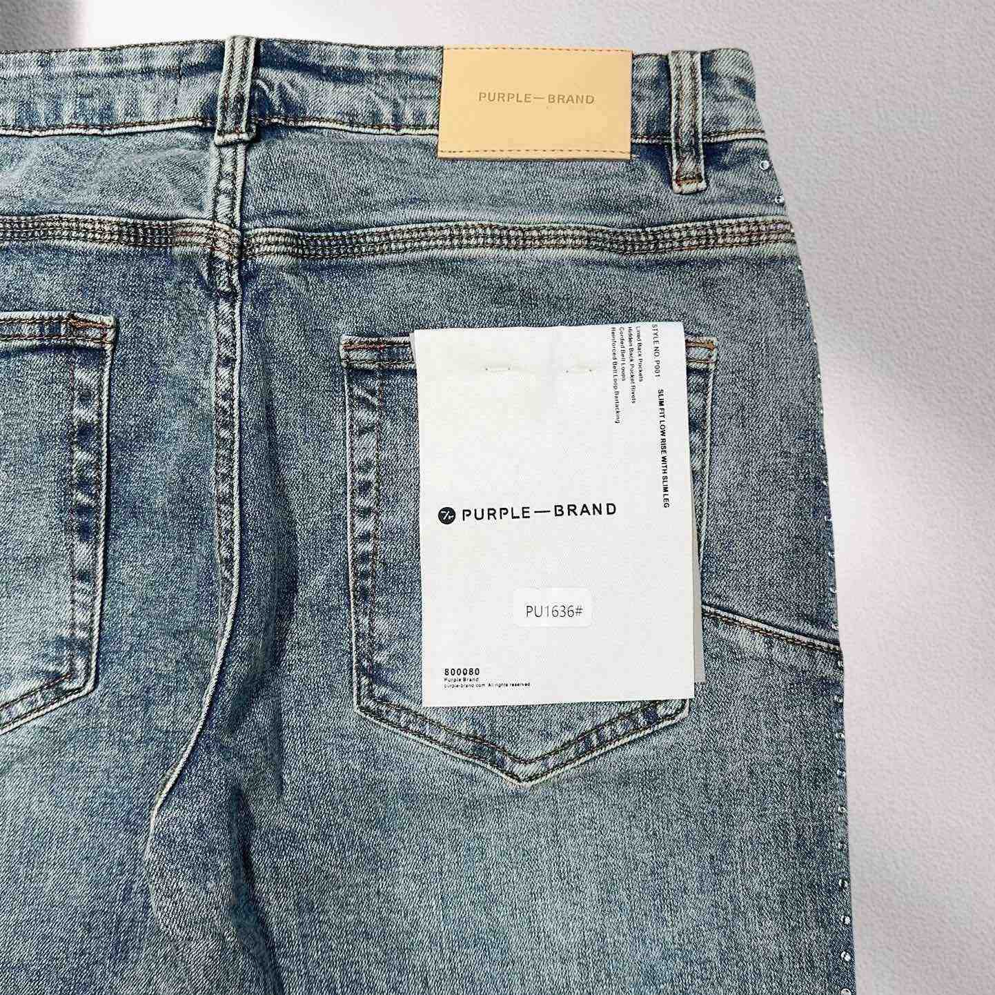 Purple-Brand Jeans   1636 - DopestKickz