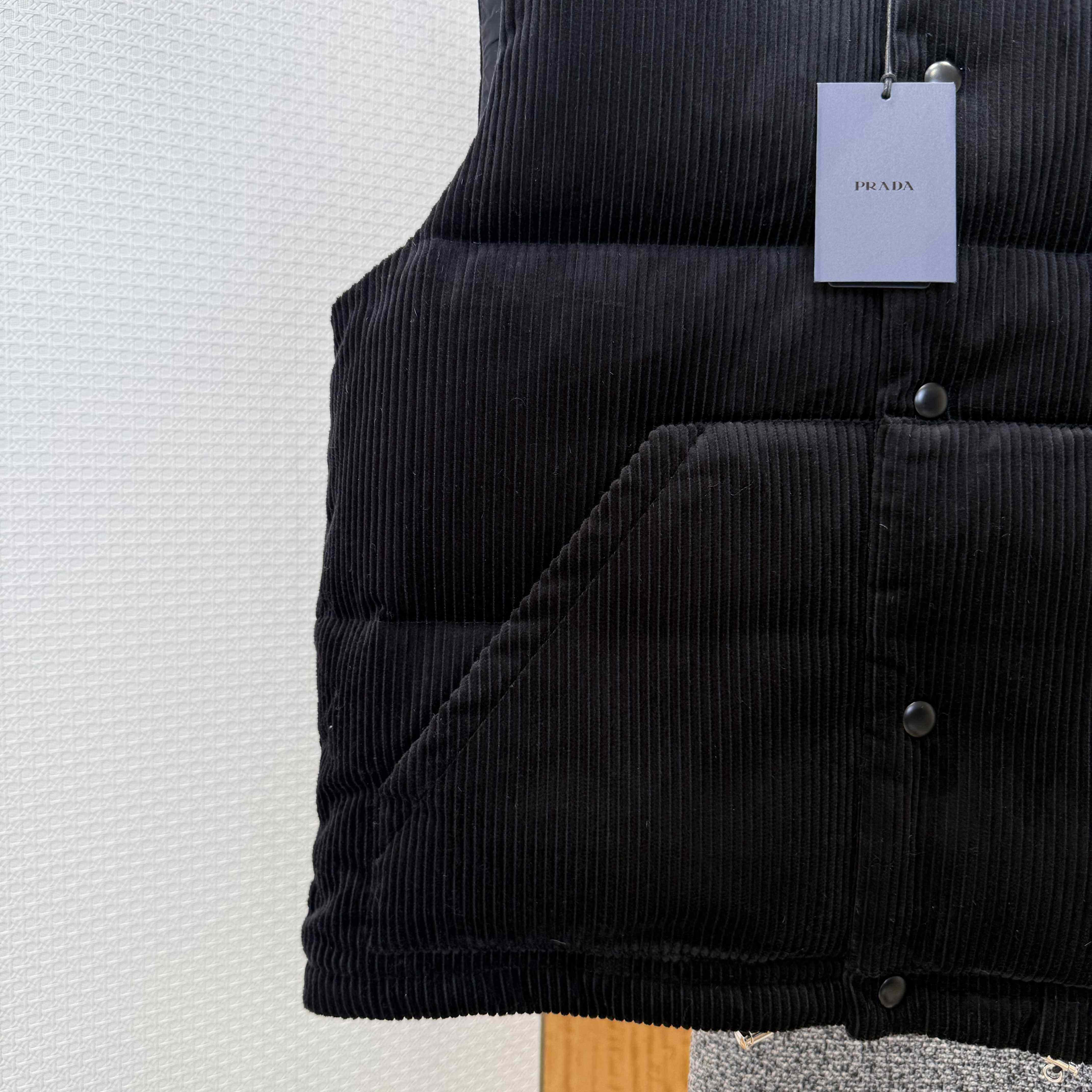 Prada Corduroy Gilet - DopestKickz