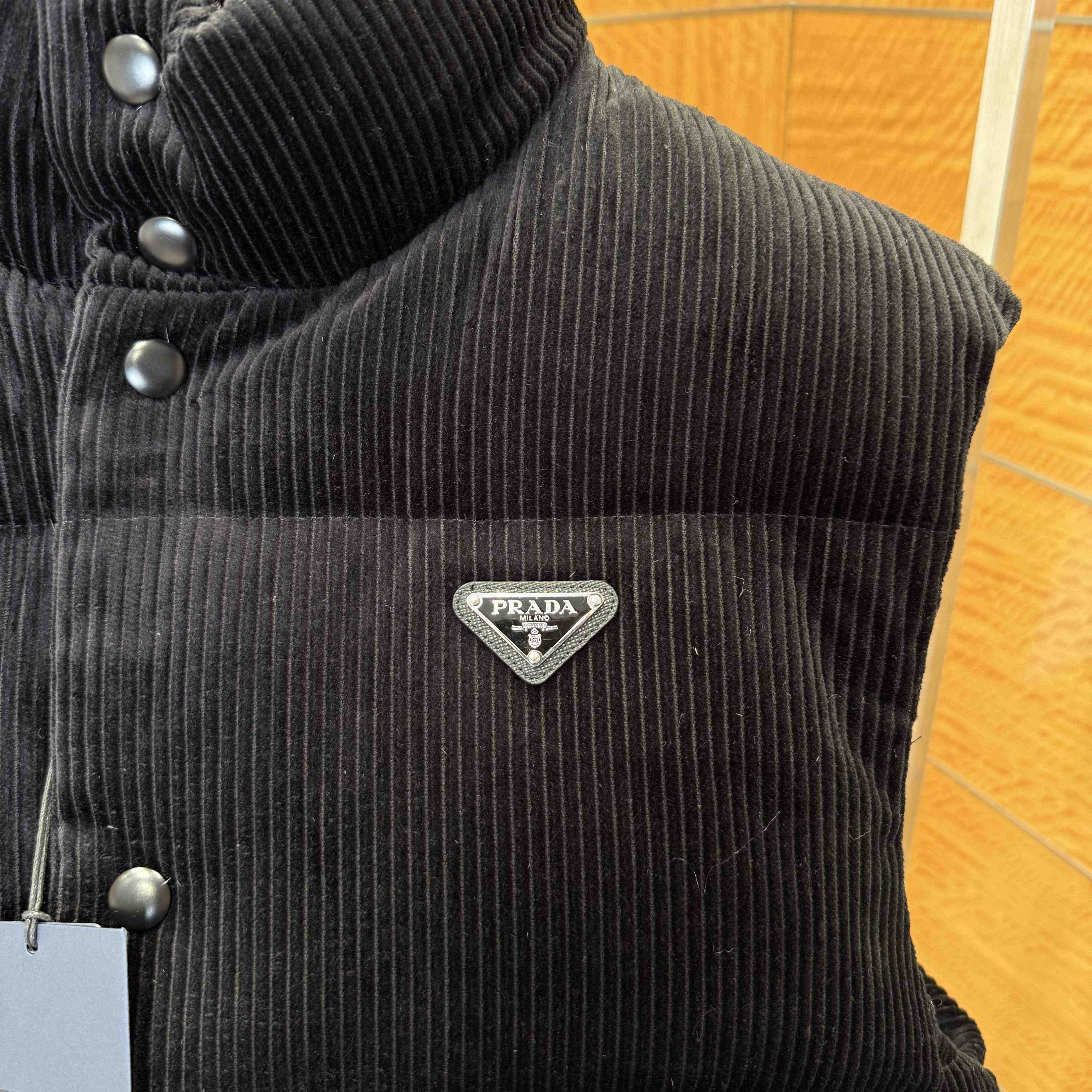 Prada Corduroy Gilet - DopestKickz