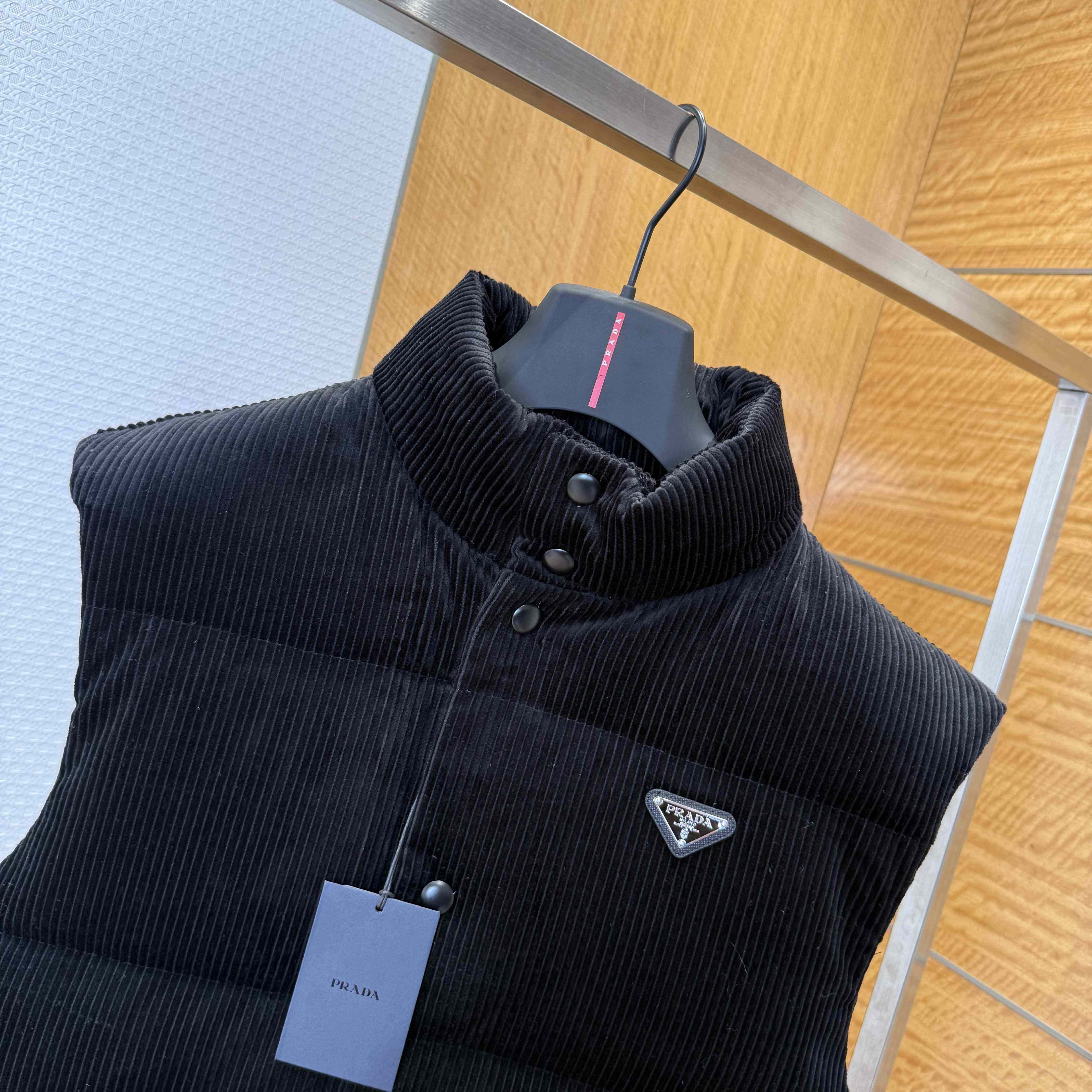 Prada Corduroy Gilet - DopestKickz