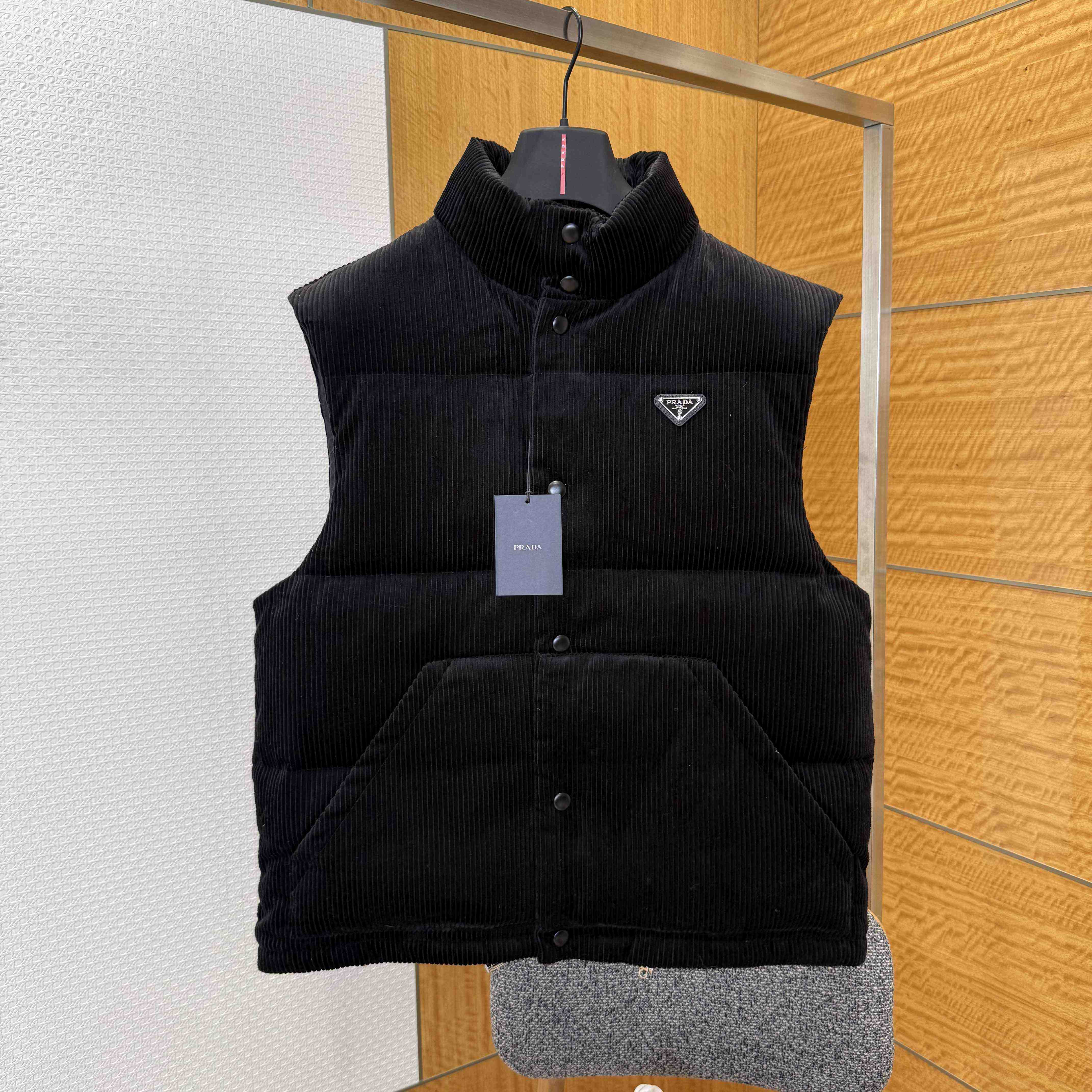 Prada Corduroy Gilet - DopestKickz