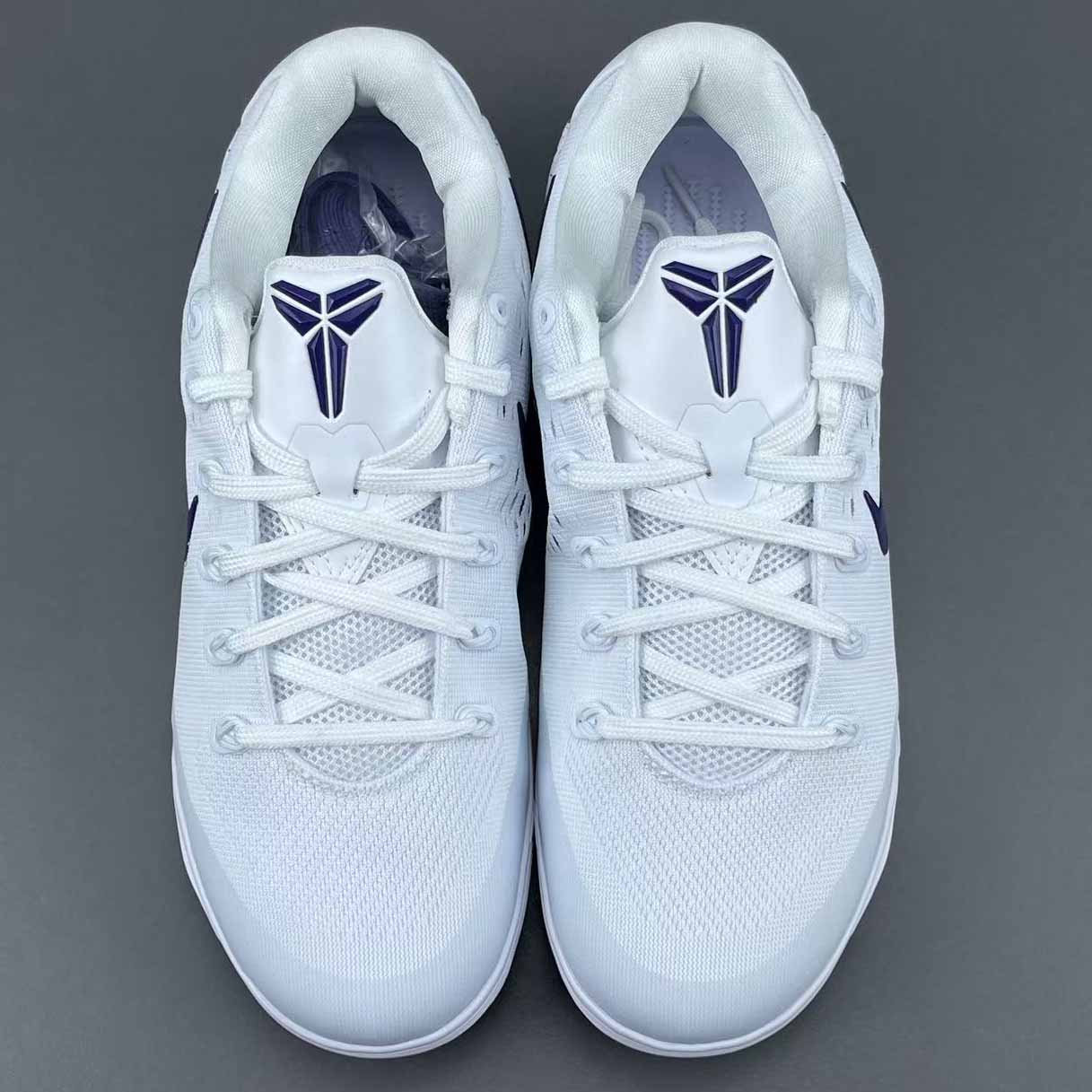 Nike Kobe 9 Elite Low Protro “White Purple” IH1401-100 - DopestKickz