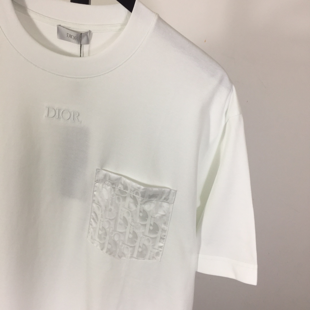 Dior Oblique Cotton T-Shirt  - DopestKickz