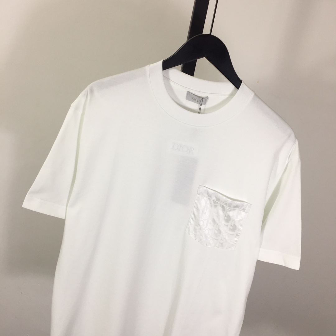 Dior Oblique Cotton T-Shirt  - DopestKickz