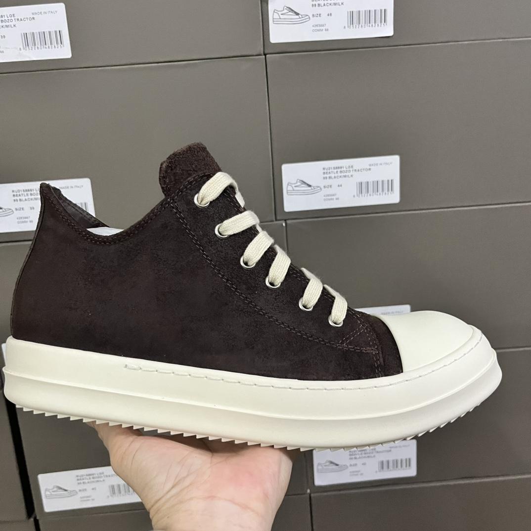 Rick Owens Low Sneakers - DopestKickz