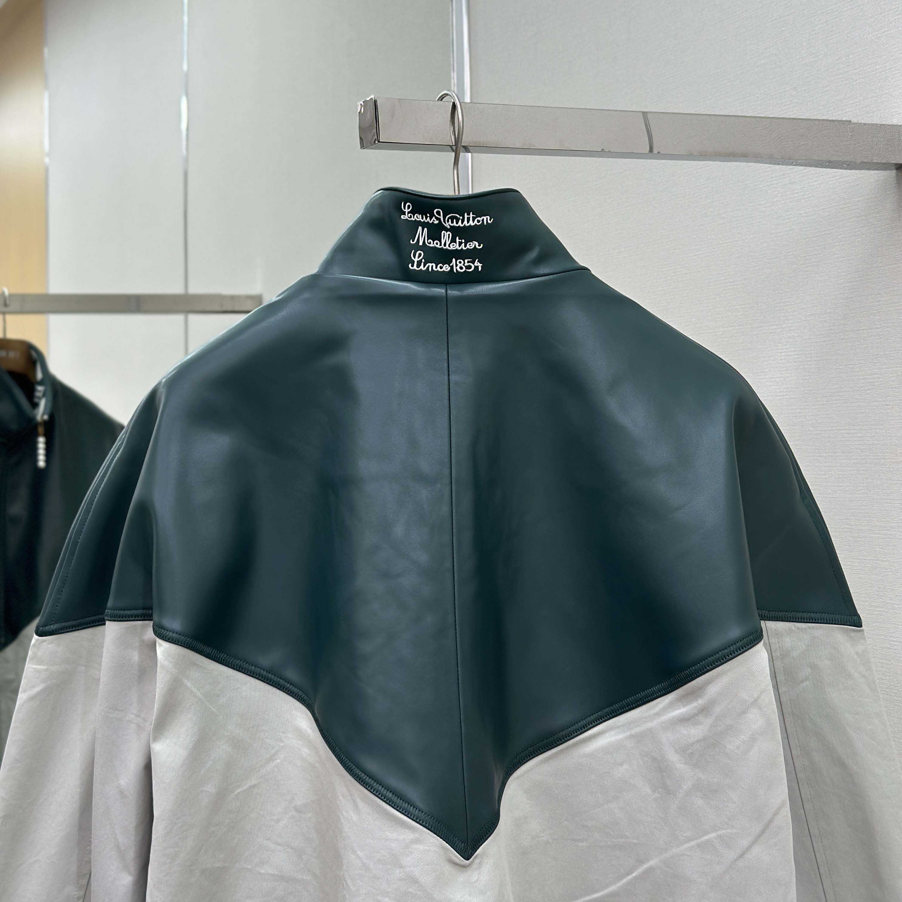 Louis Vuitton Graphic Leather Mix Tracktop   1AIJX2 - DopestKickz