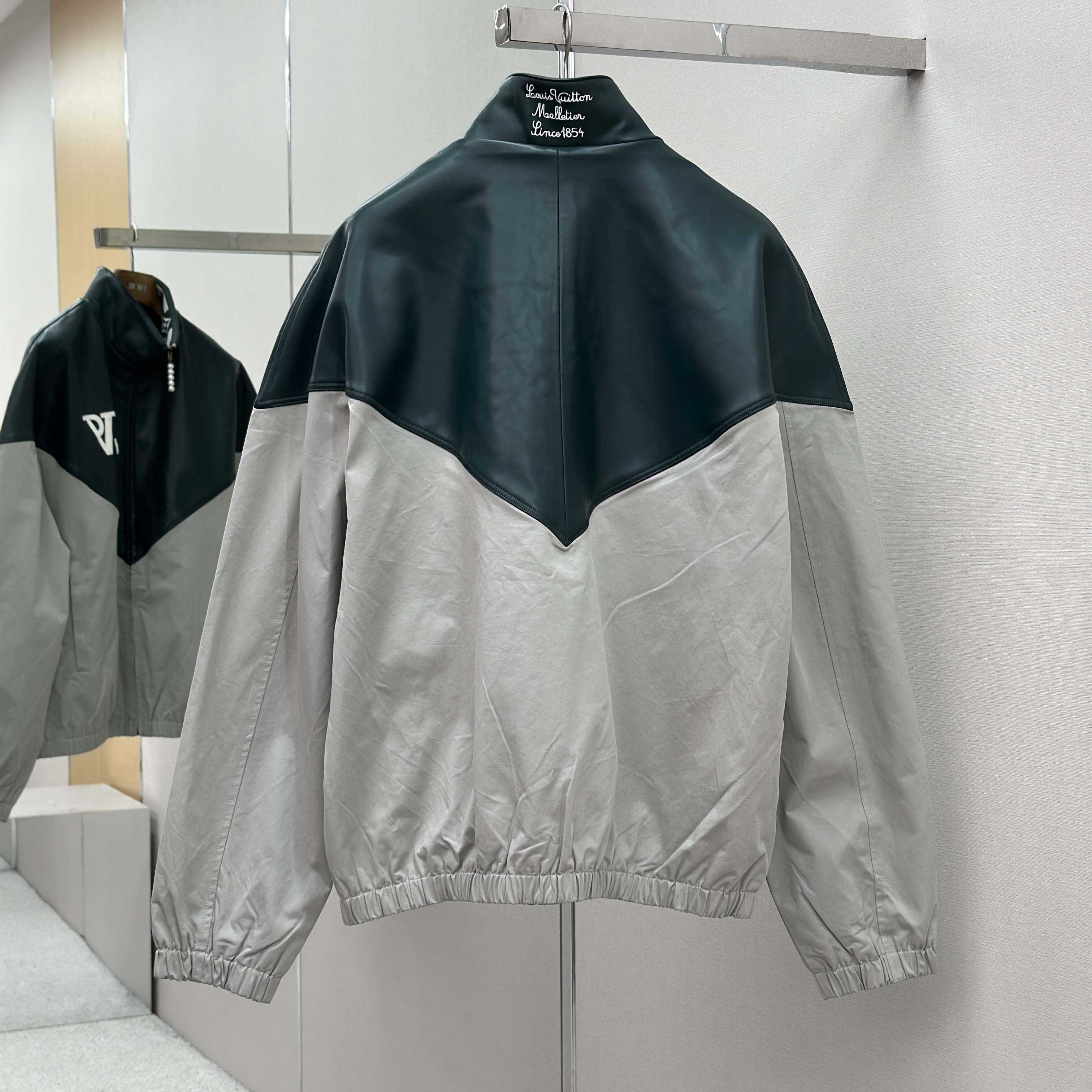 Louis Vuitton Graphic Leather Mix Tracktop   1AIJX2 - DopestKickz