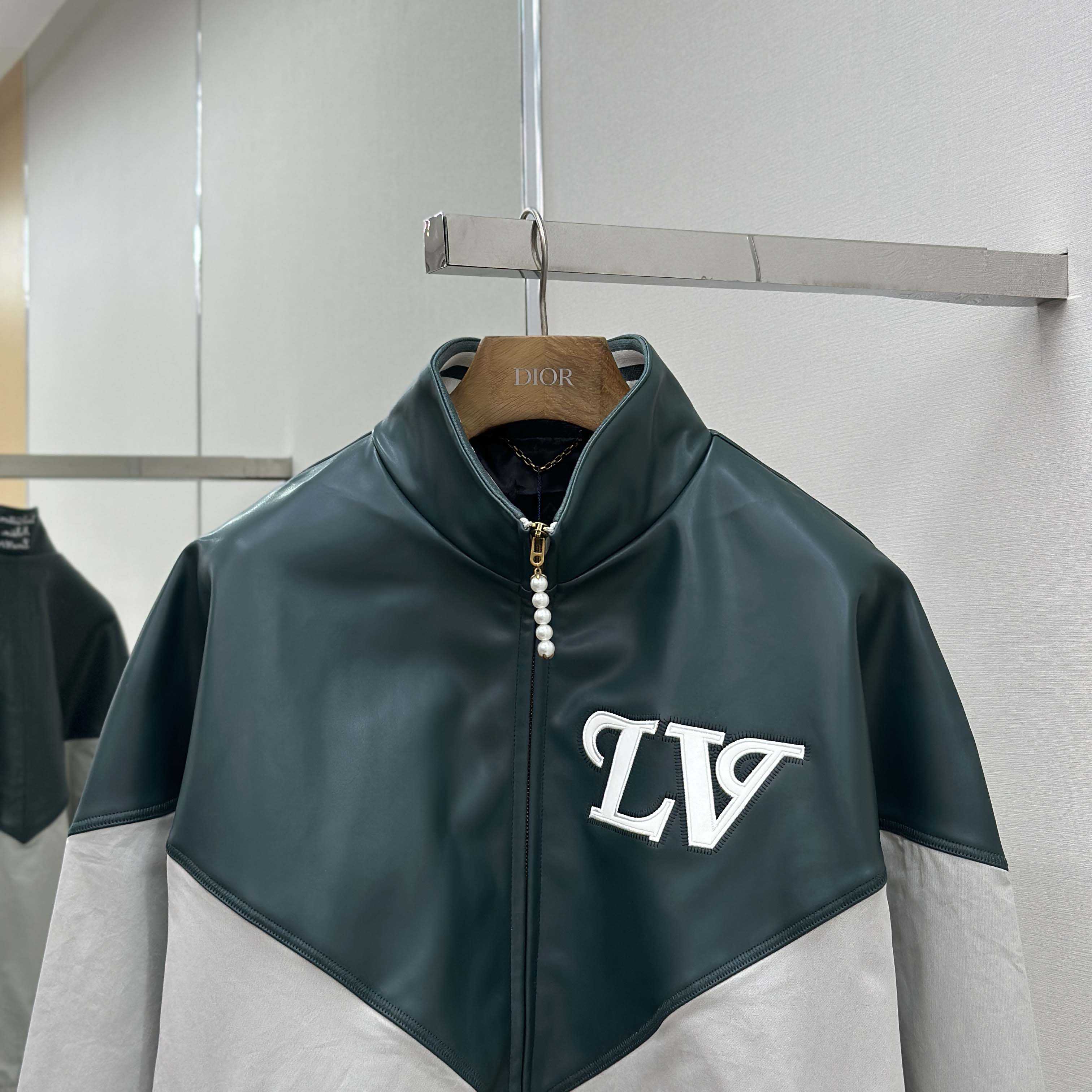Louis Vuitton Graphic Leather Mix Tracktop   1AIJX2 - DopestKickz