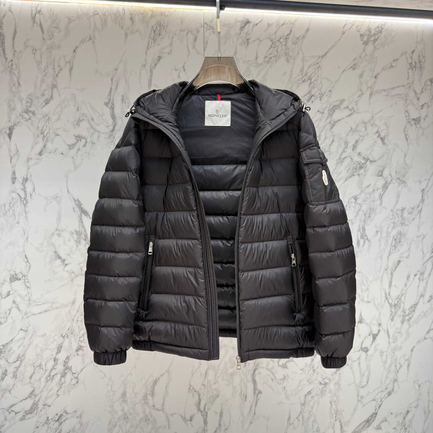 Moncler Galion Hooded Short Down Jacket - DopestKickz