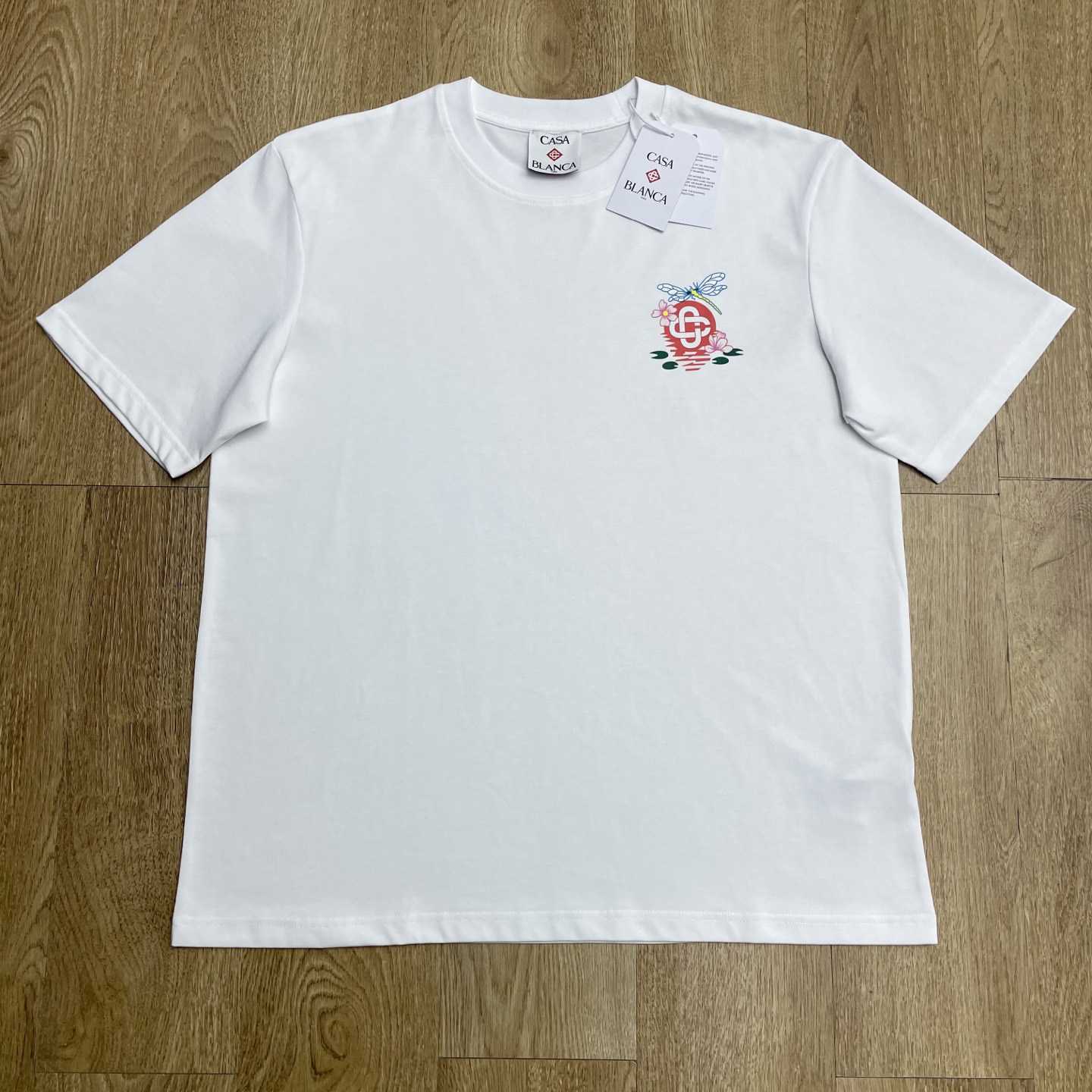 Casablanca Dragonfly Floral T-shirt   C1087 - DopestKickz