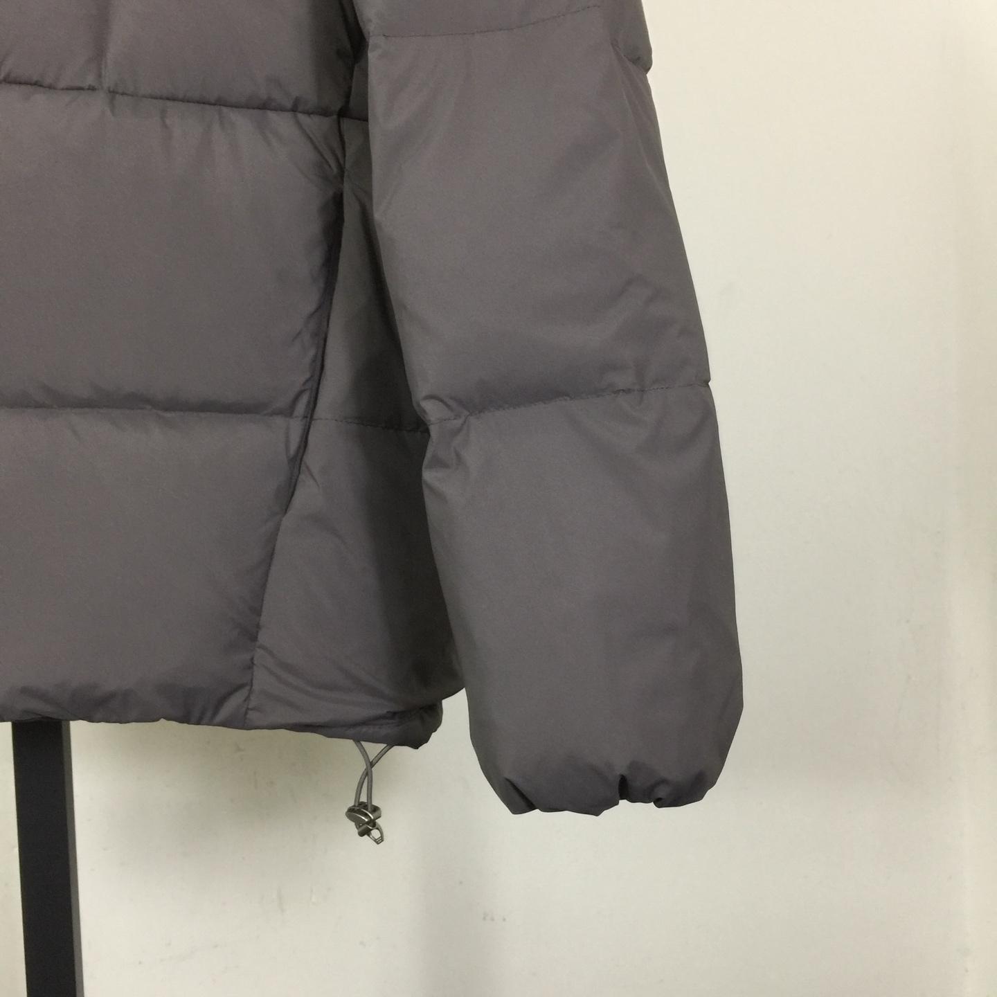 Moncler Fusain Hooded Short Down Jacket - DopestKickz