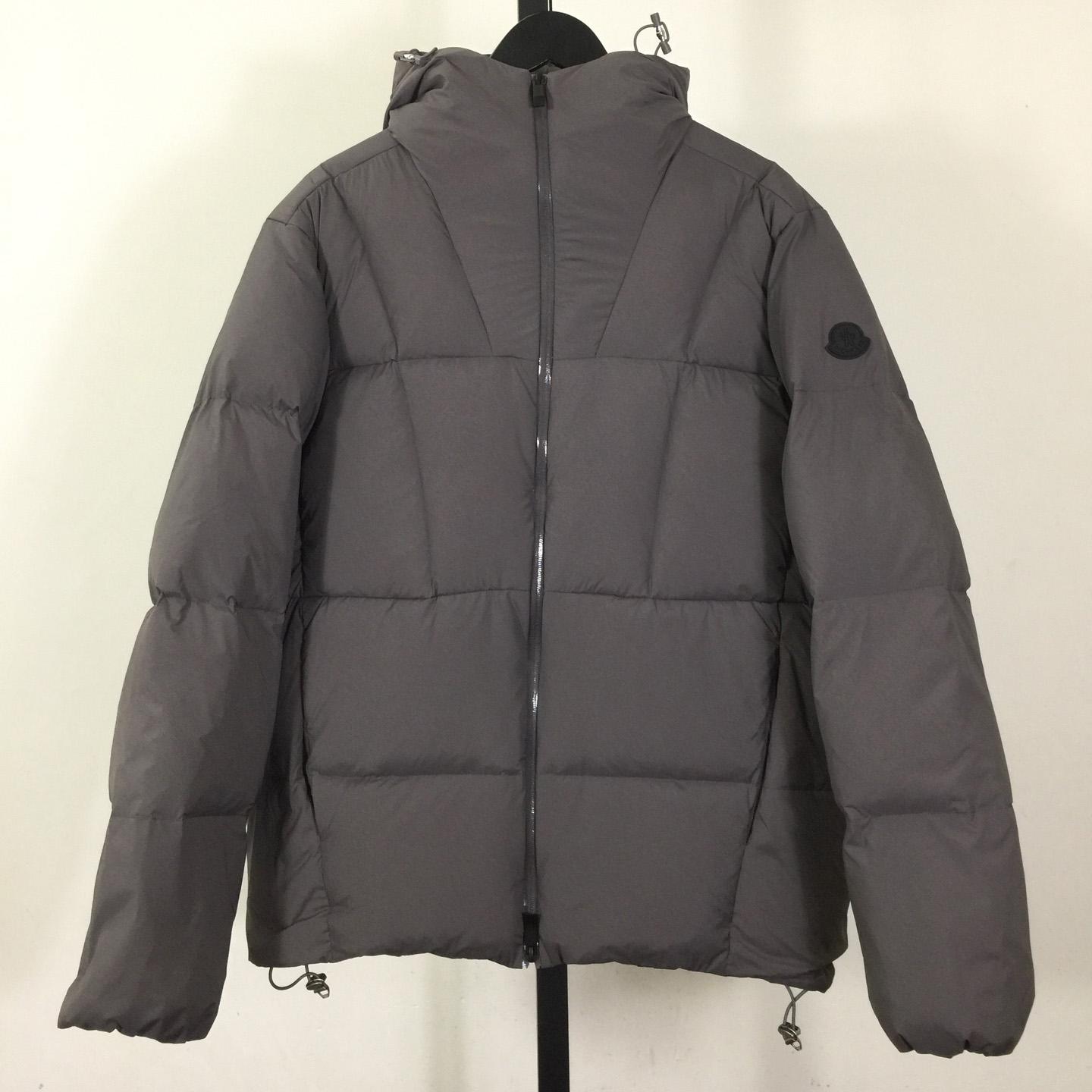 Moncler Fusain Hooded Short Down Jacket - DopestKickz